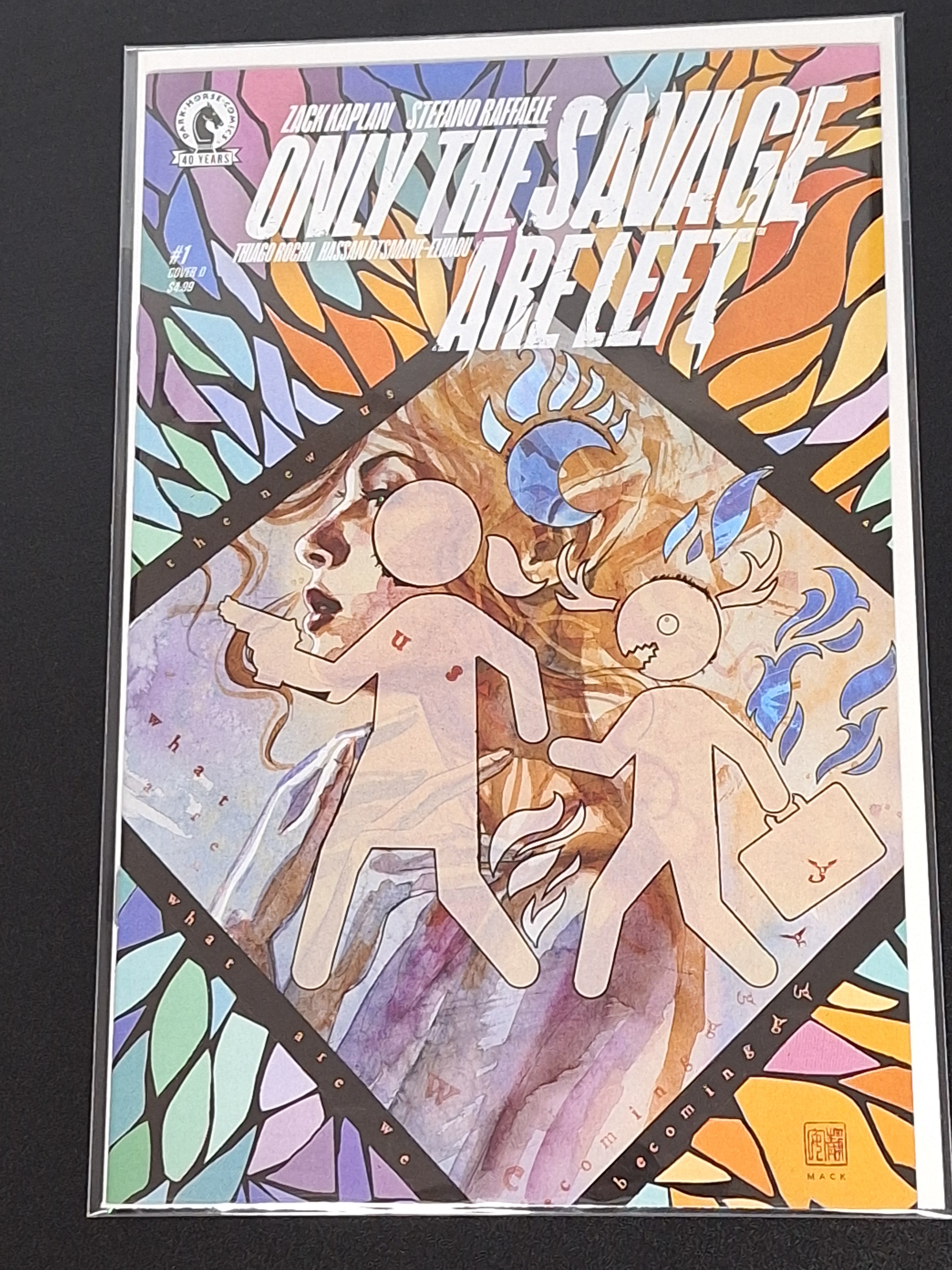 Only The Savage Are Left 1 Dark Horse Comics 2026 David Mack 1:20 Variant