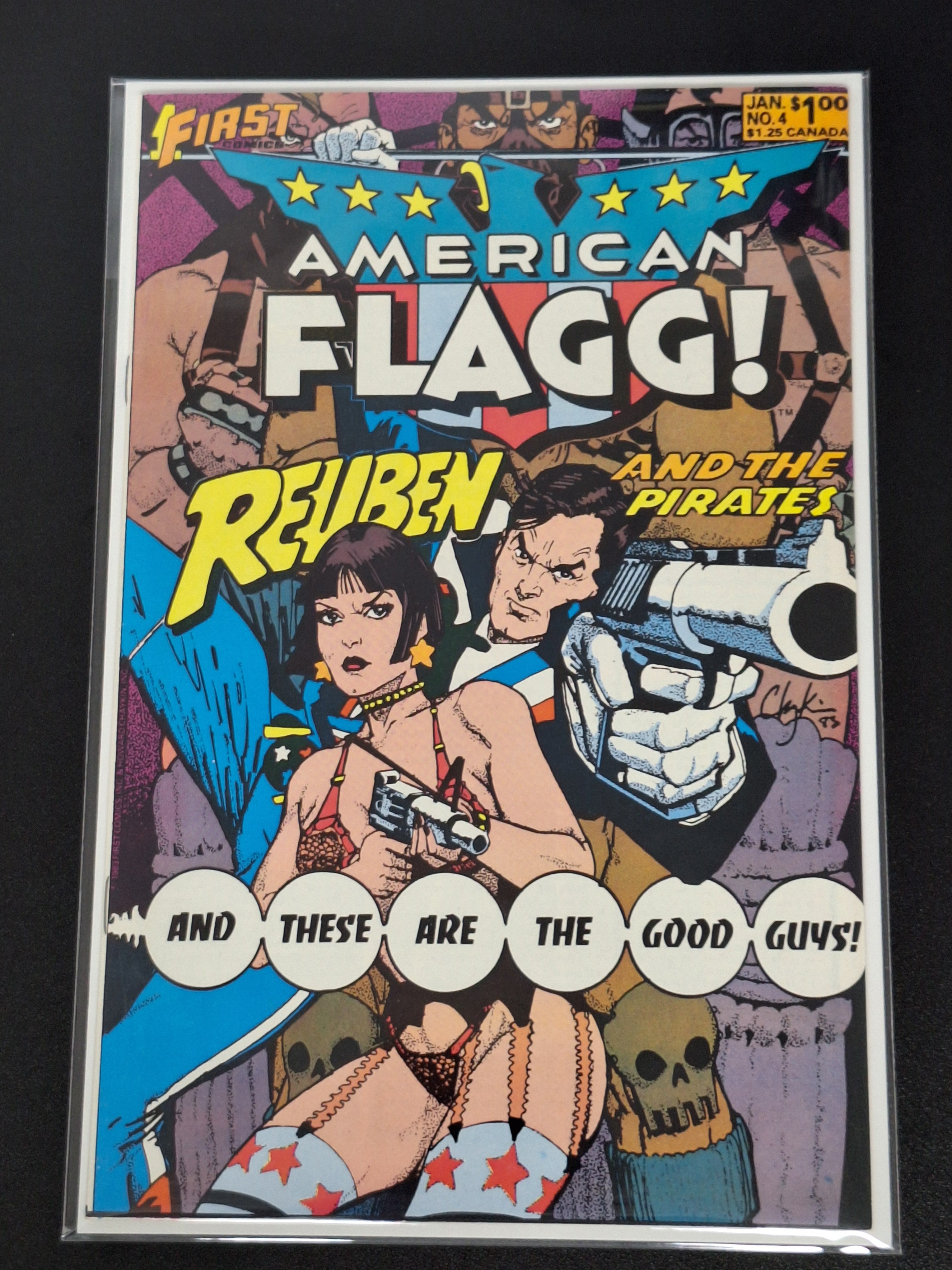 American Flagg! 4 First Comics 1984