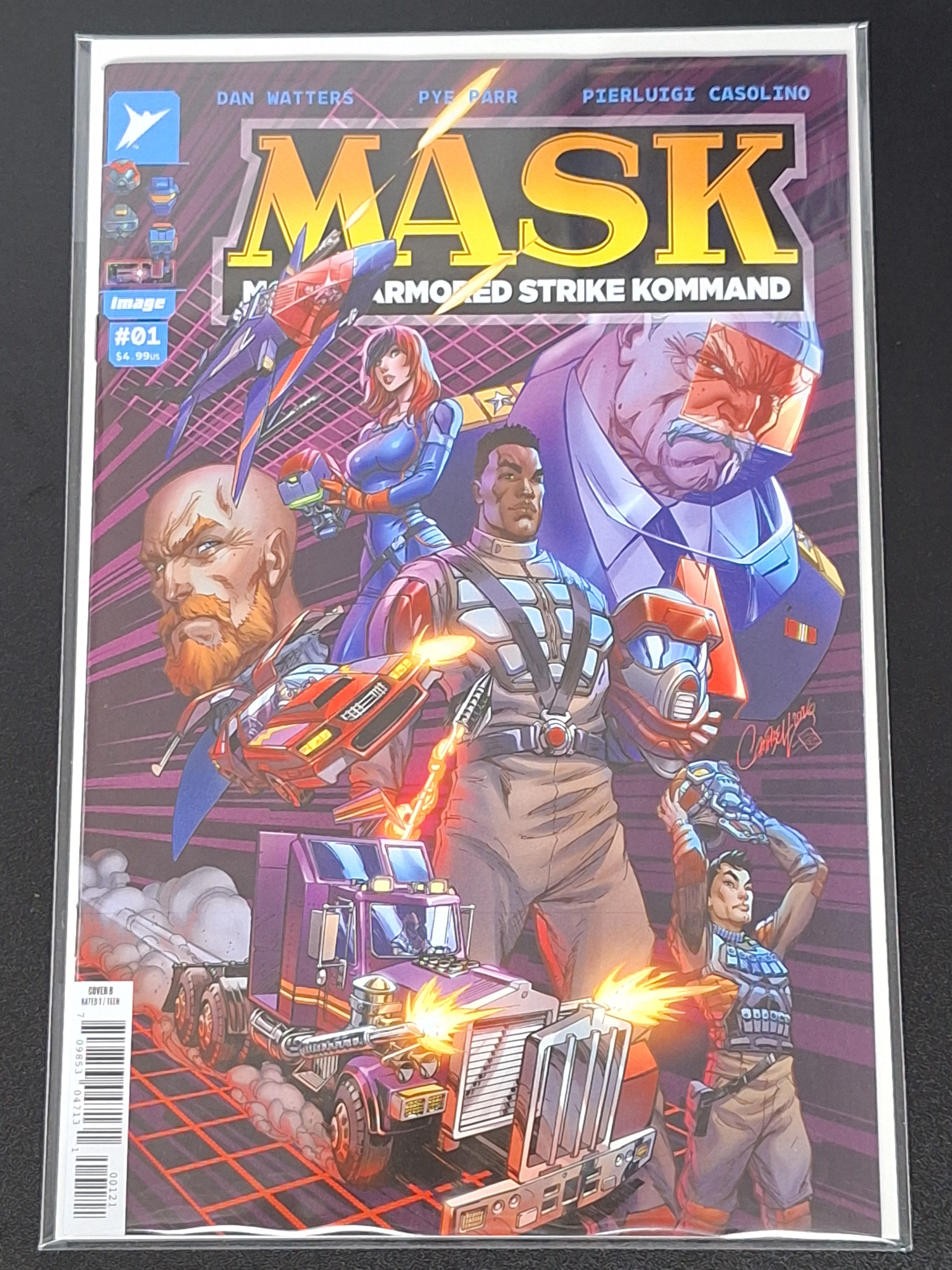 M.A.S.K. 1 Image 2026 Cover B