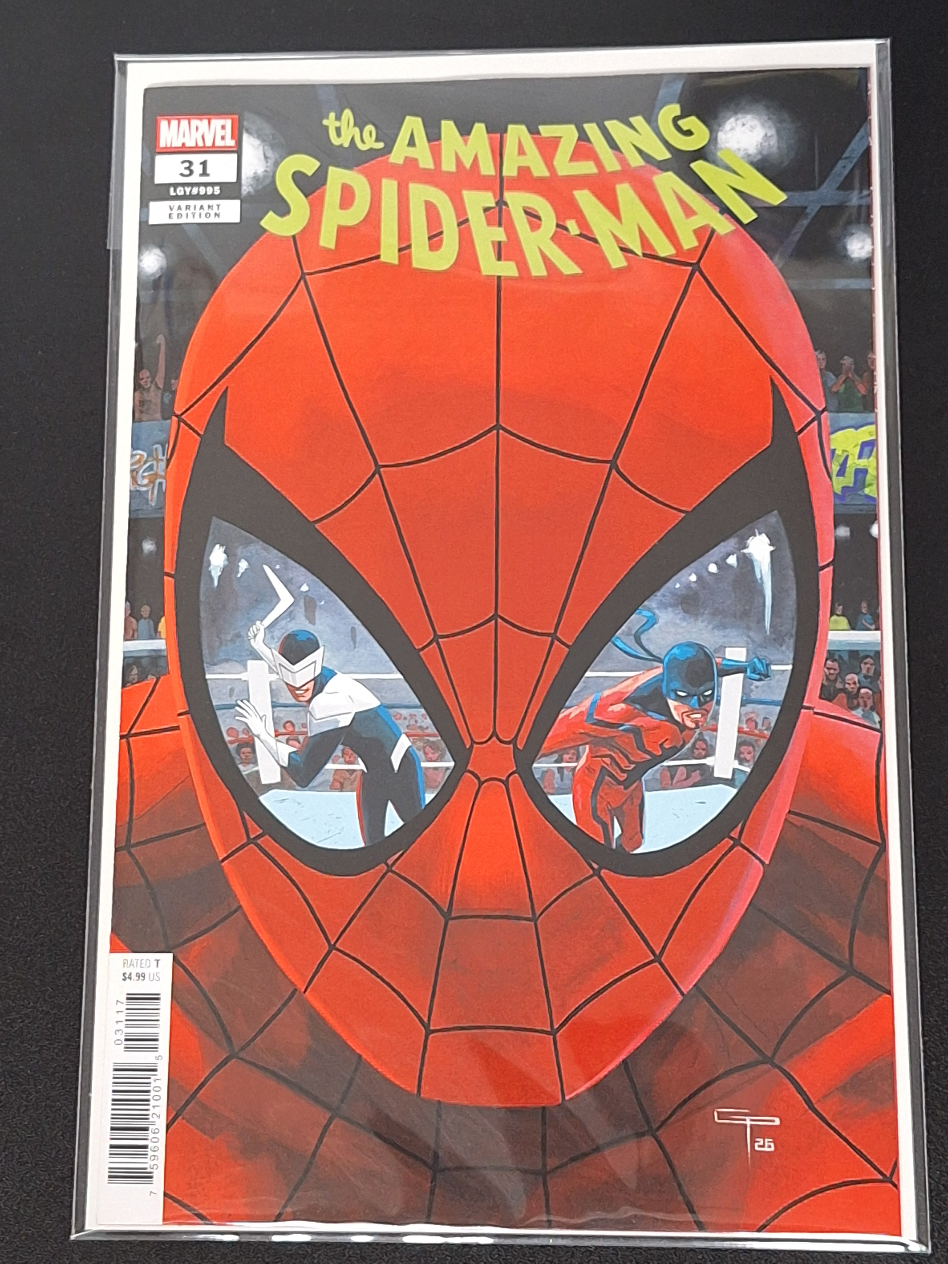 Amazing Spider-Man 31 Marvel 2026 Paralta 1:25 Variant
