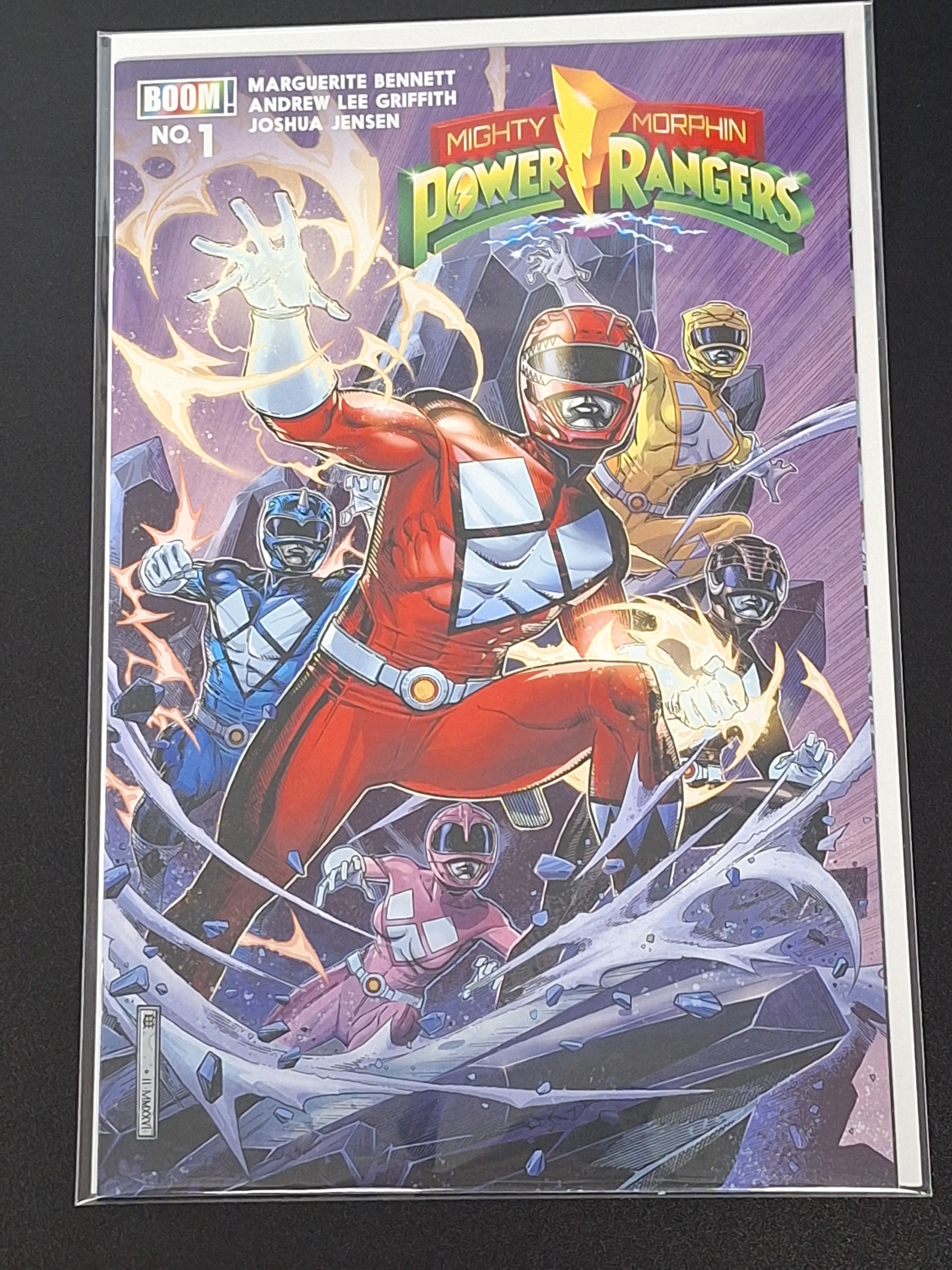Mighty Morphin Power Rangers 1 Boom Studios 2026 Cover A