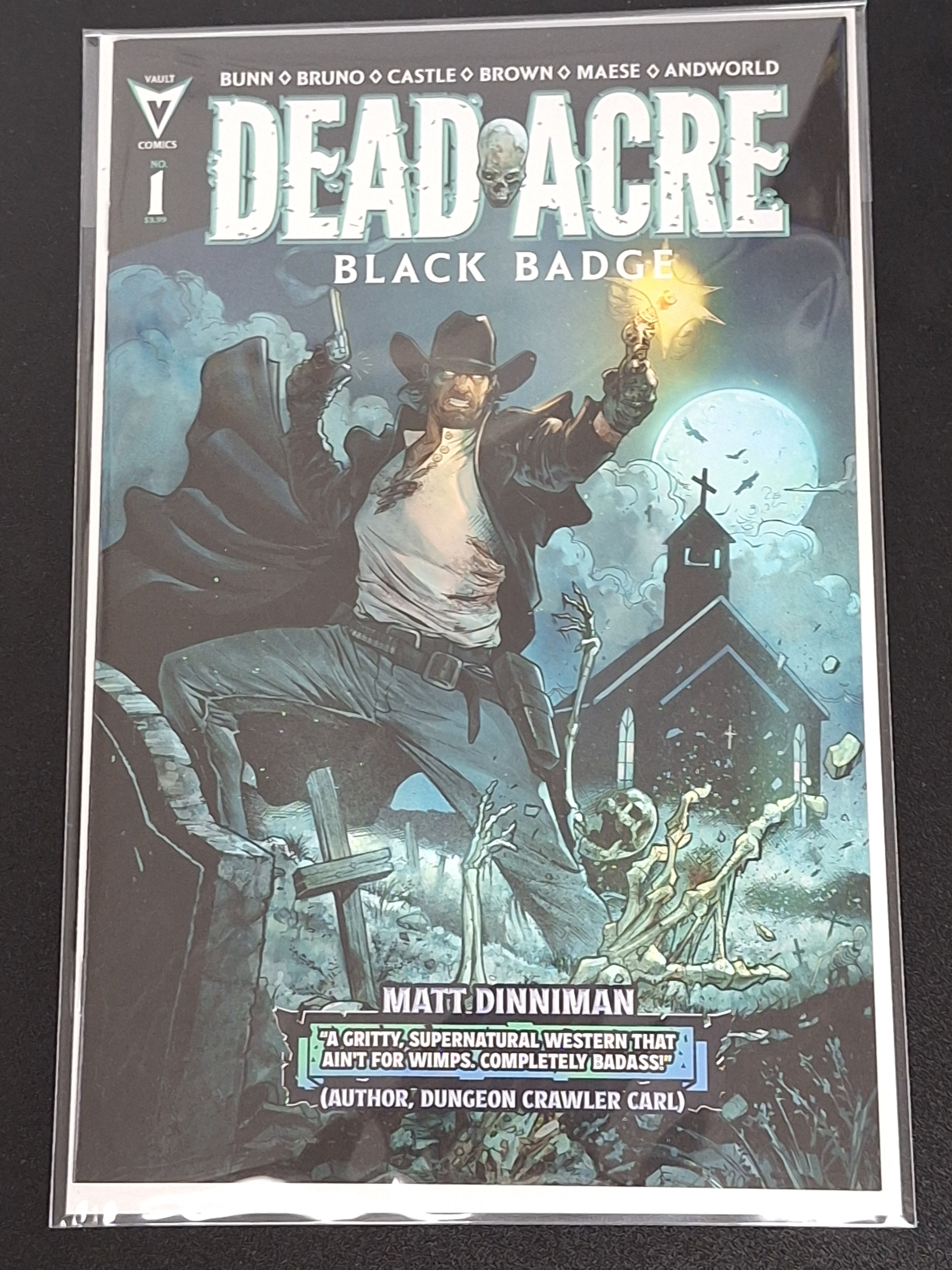Auction - Dead Acre: Black Badge 1 Vault Comics 2026 Cover A