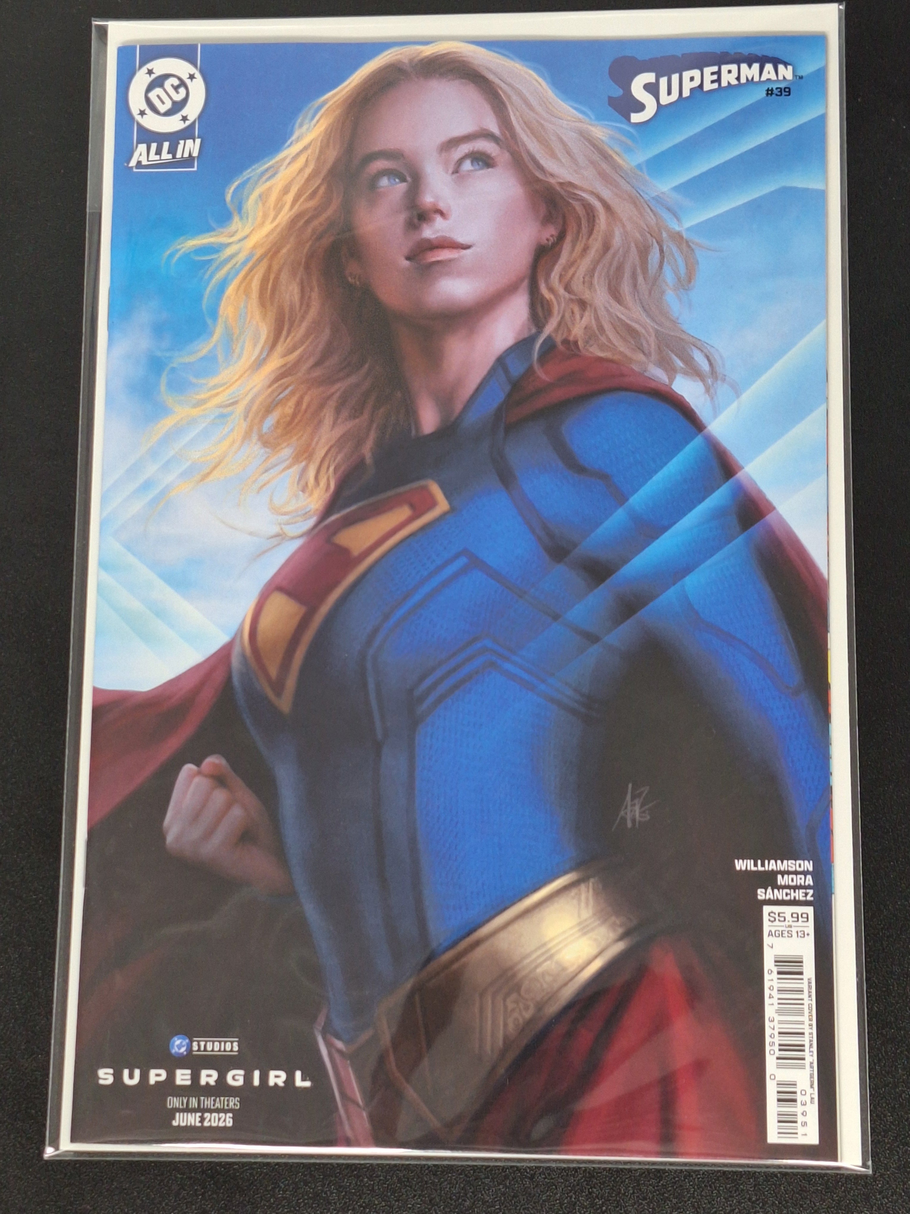 Superman 39 DC 2026 Artgerm Supergirl Variant