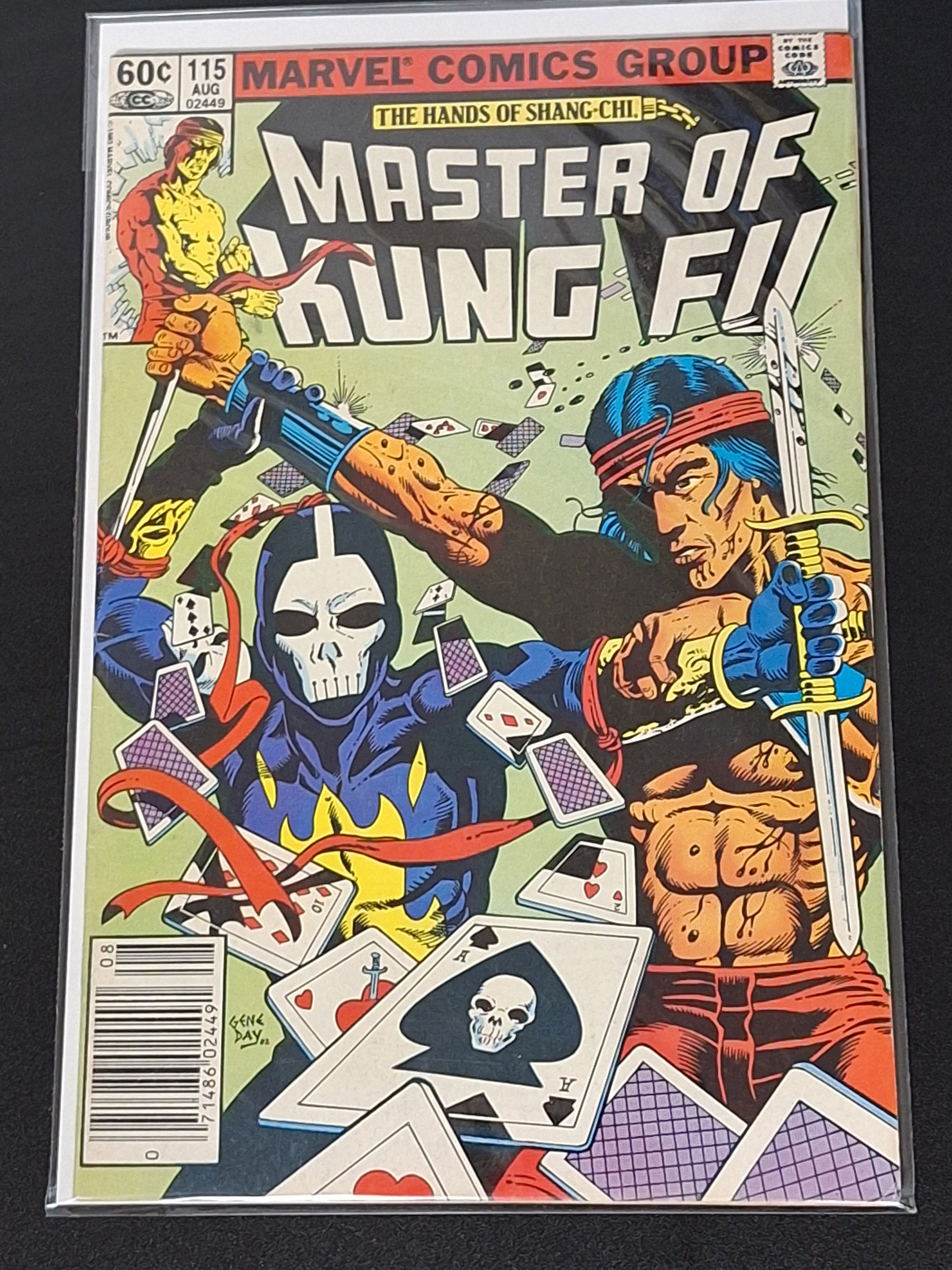 Master Of Kung Fu 115 Marvel 1982 1st App of Death Dealer Newsstand