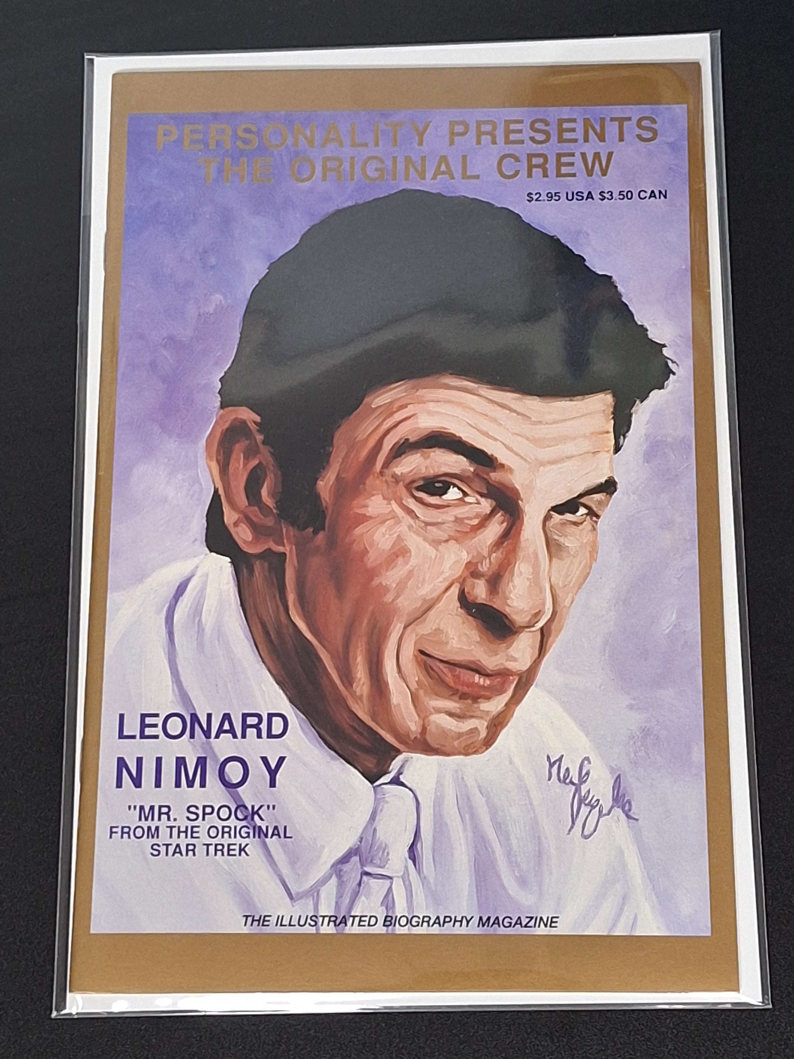 Personality Presents The Original Crew 2 Leonard Nimoy 1991 Limited Edition 750 of 2000