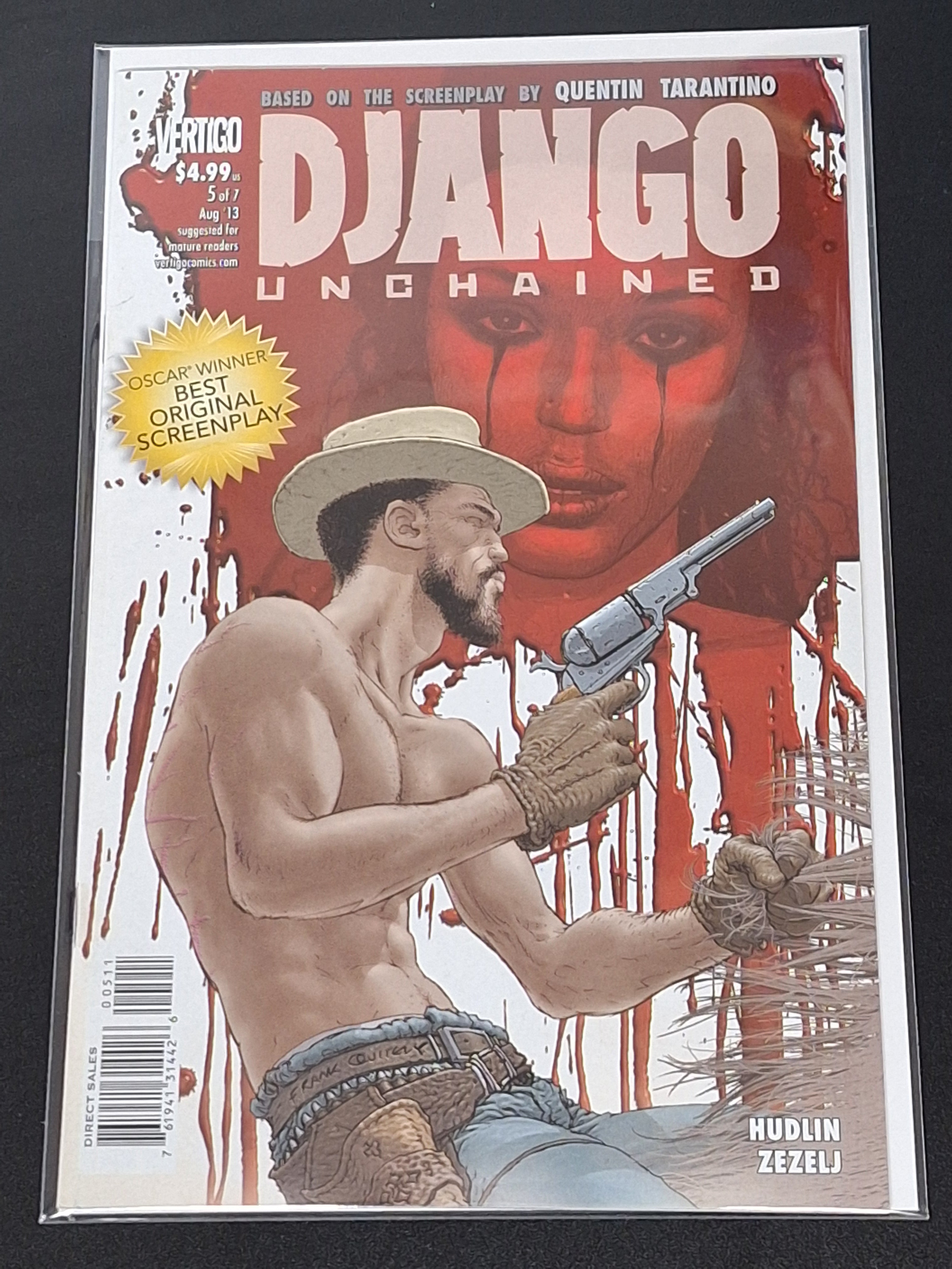 Django Unchained 5 Vertigo 2013 Movie Adaptation, Scarce Series