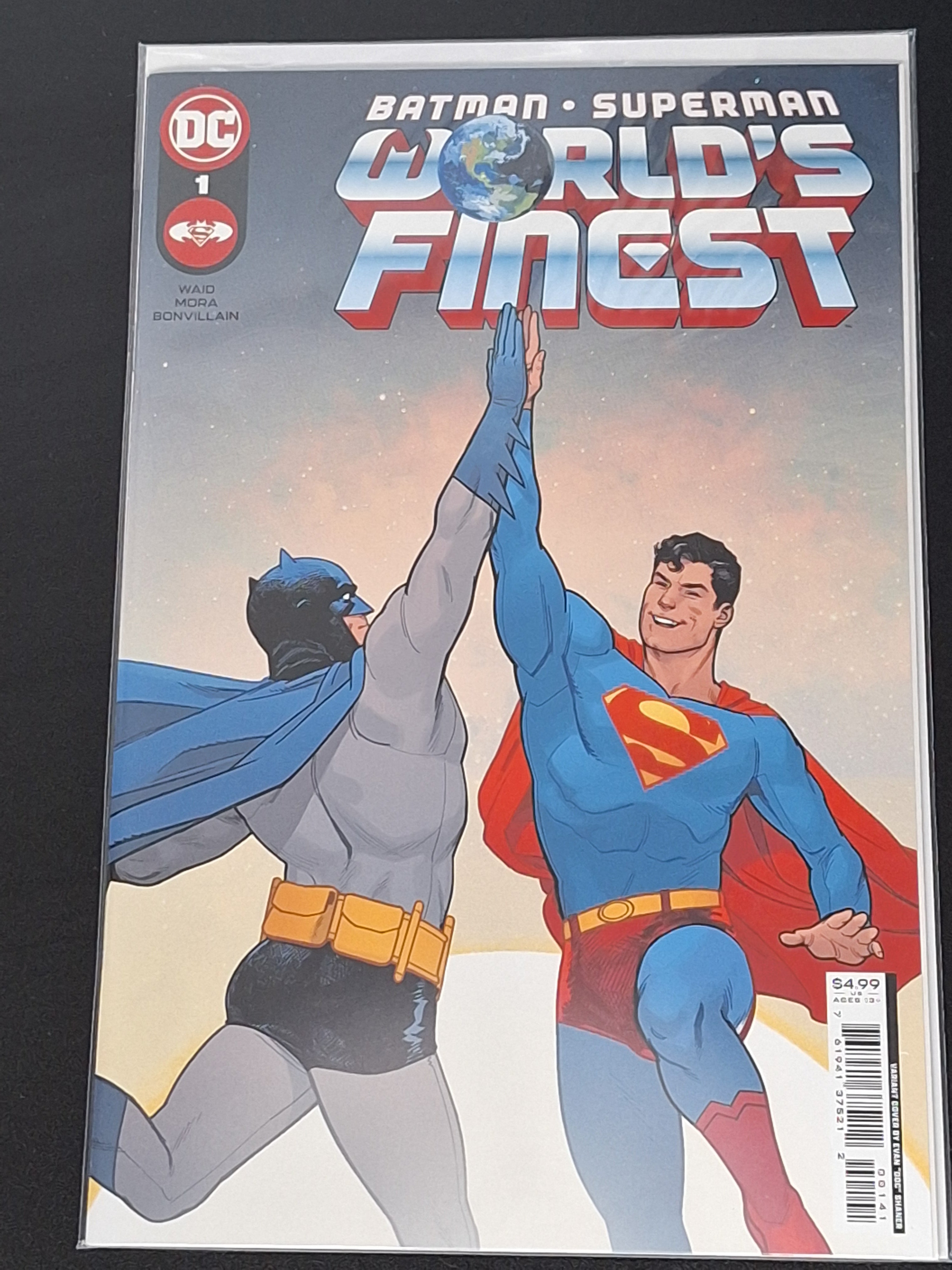 Batman/Superman: World's Finest 1 DC 2022 Doc Shaner 1:50 High Five Variant