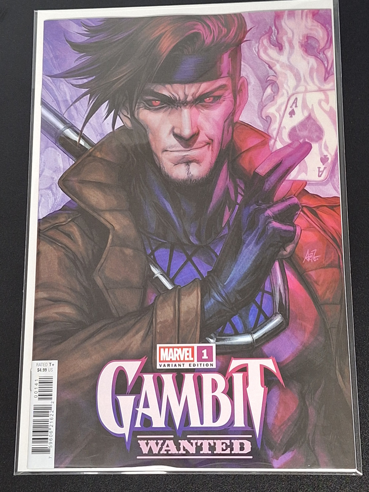 Gambit: Wanted 1 Marvel 2026 Artgerm Variant