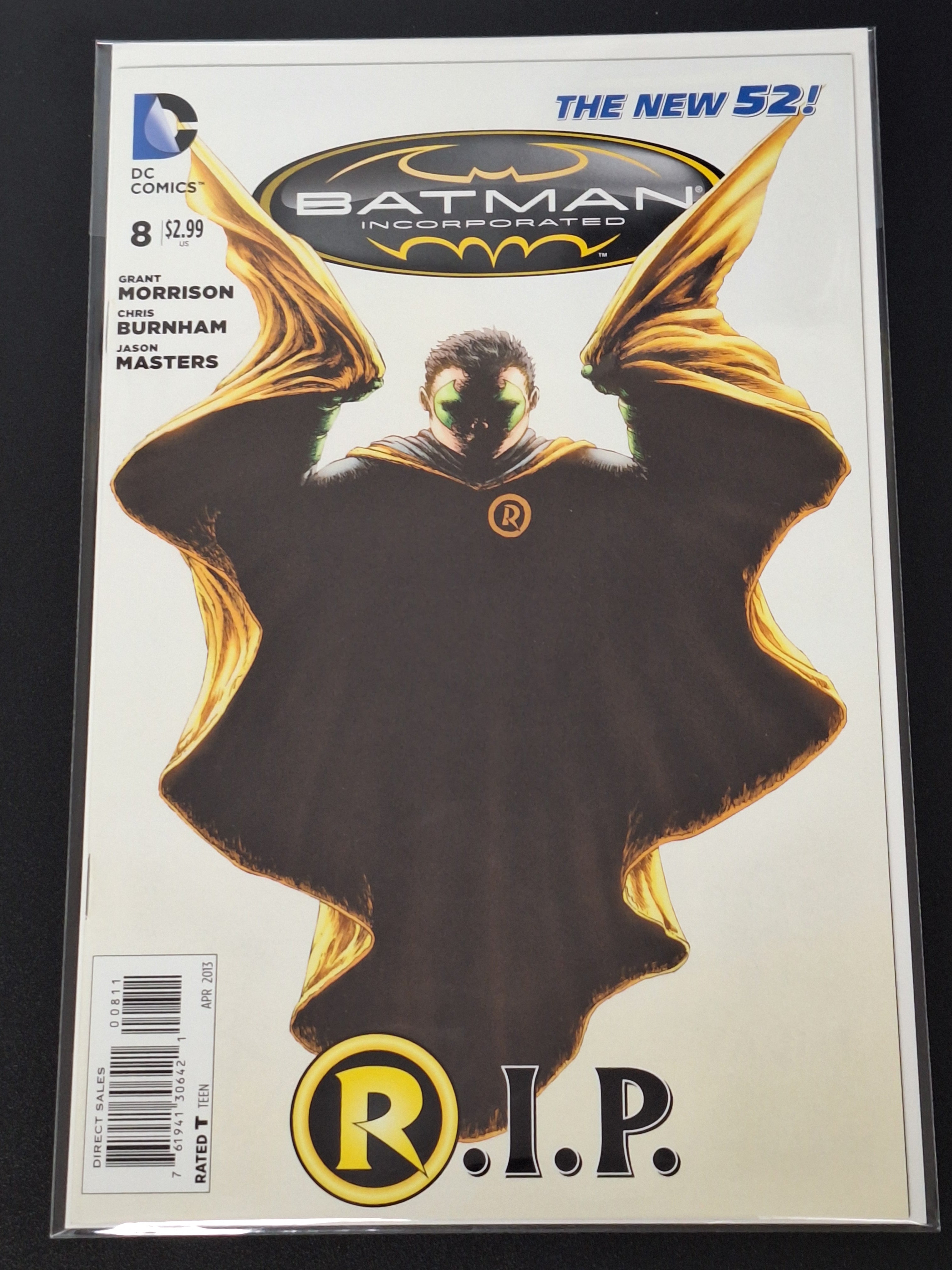 Batman Incorporated 8 DC 2013 1st Printing The Death Of Damian Wayne