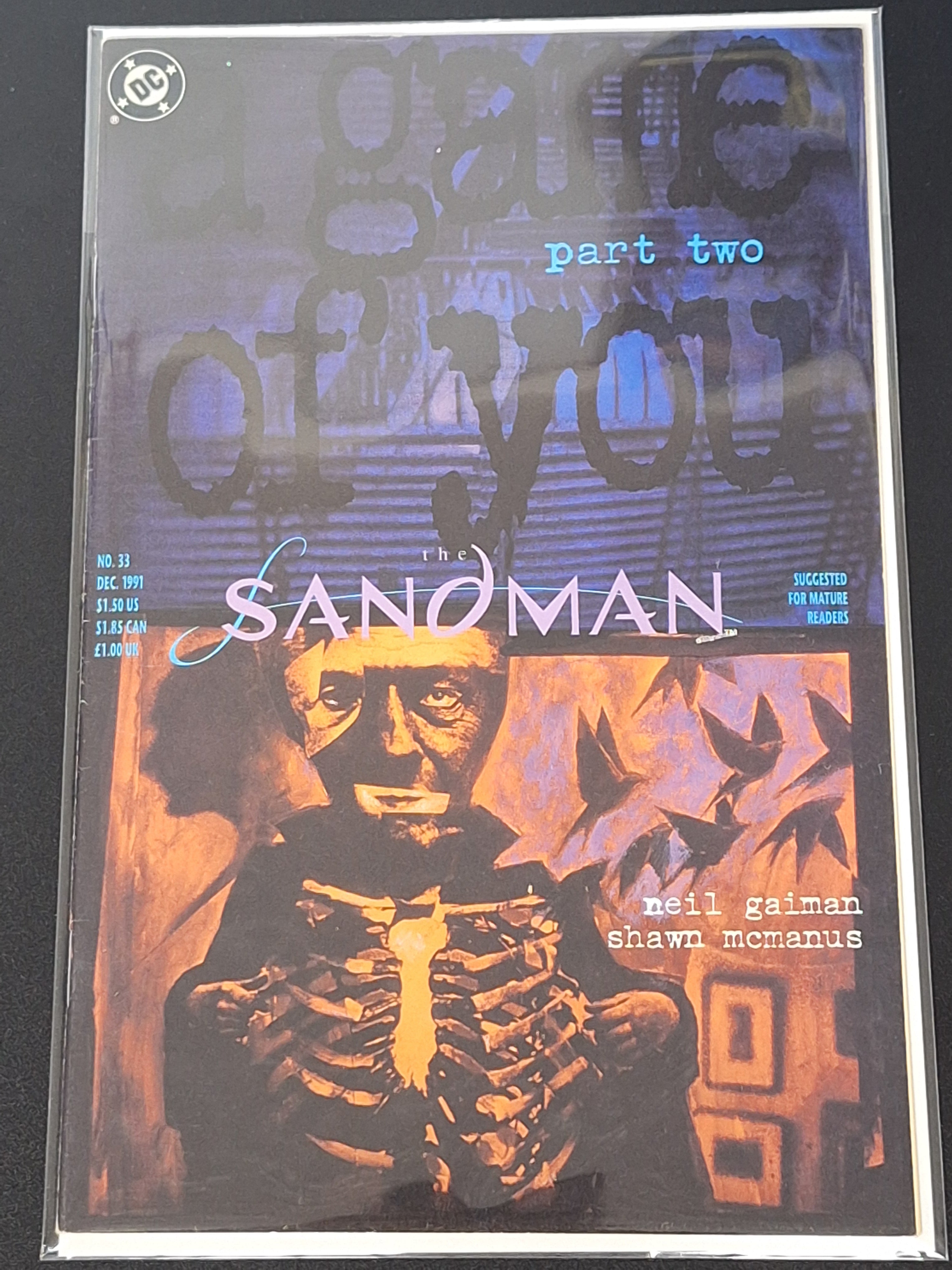 Sandman 33 DC 1991 A Game Of You Part 2 Neil Gaiman