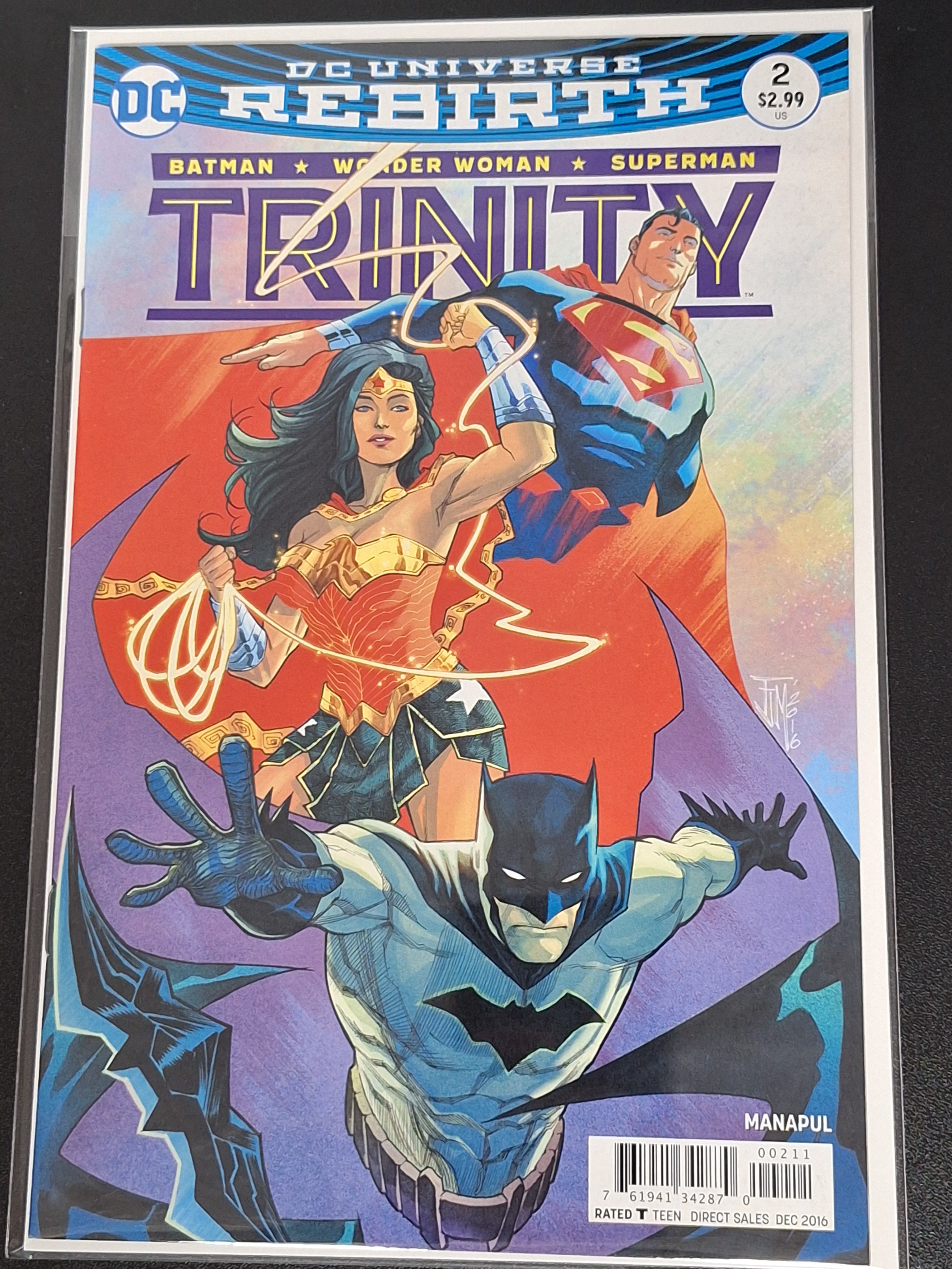 Trinity 2 DC 2011 DC Rebirth Francis Manapul