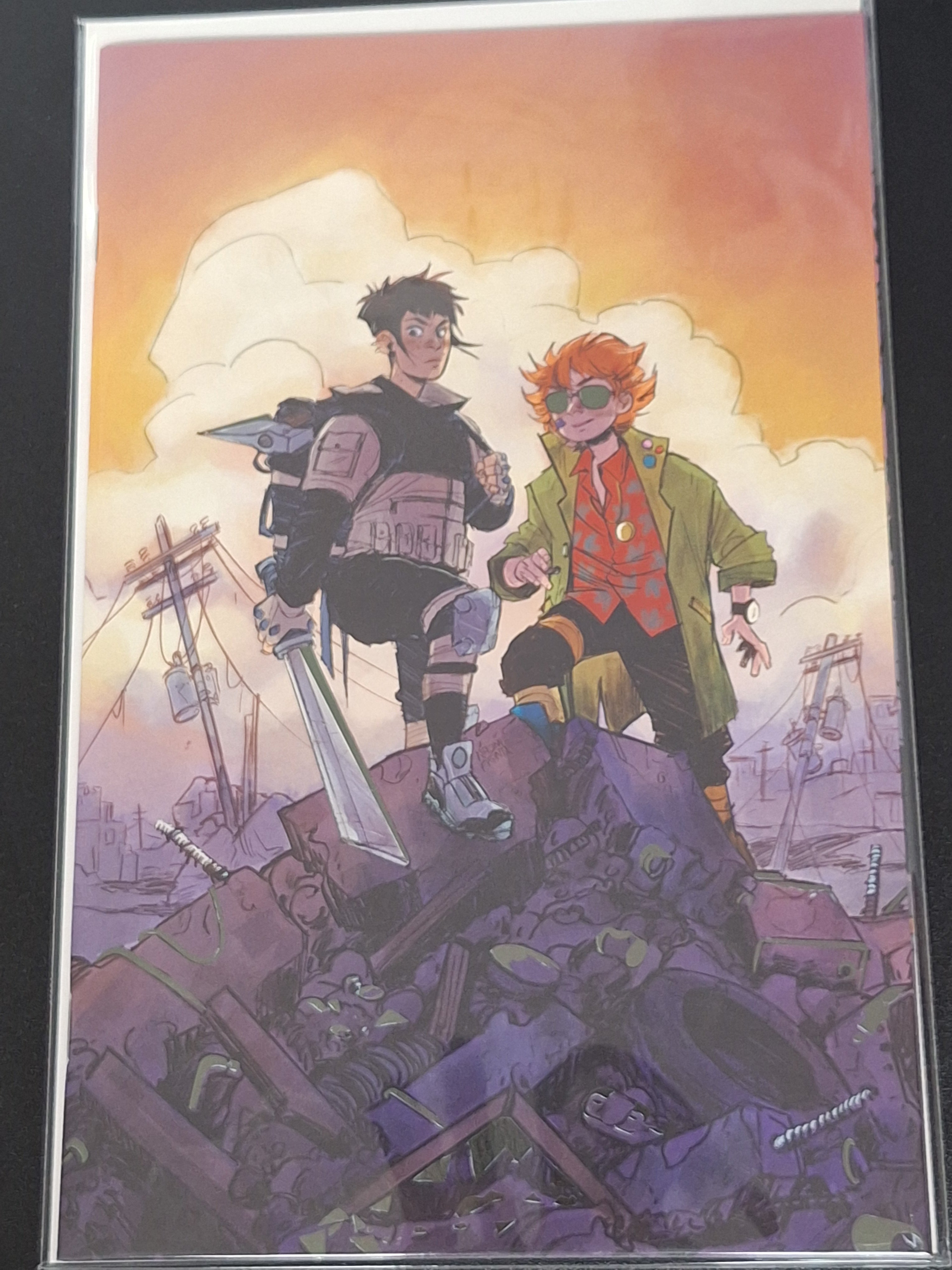 Once Upon A Time At The End Of The World 1 Boom 2022 LCSD Foil Variant