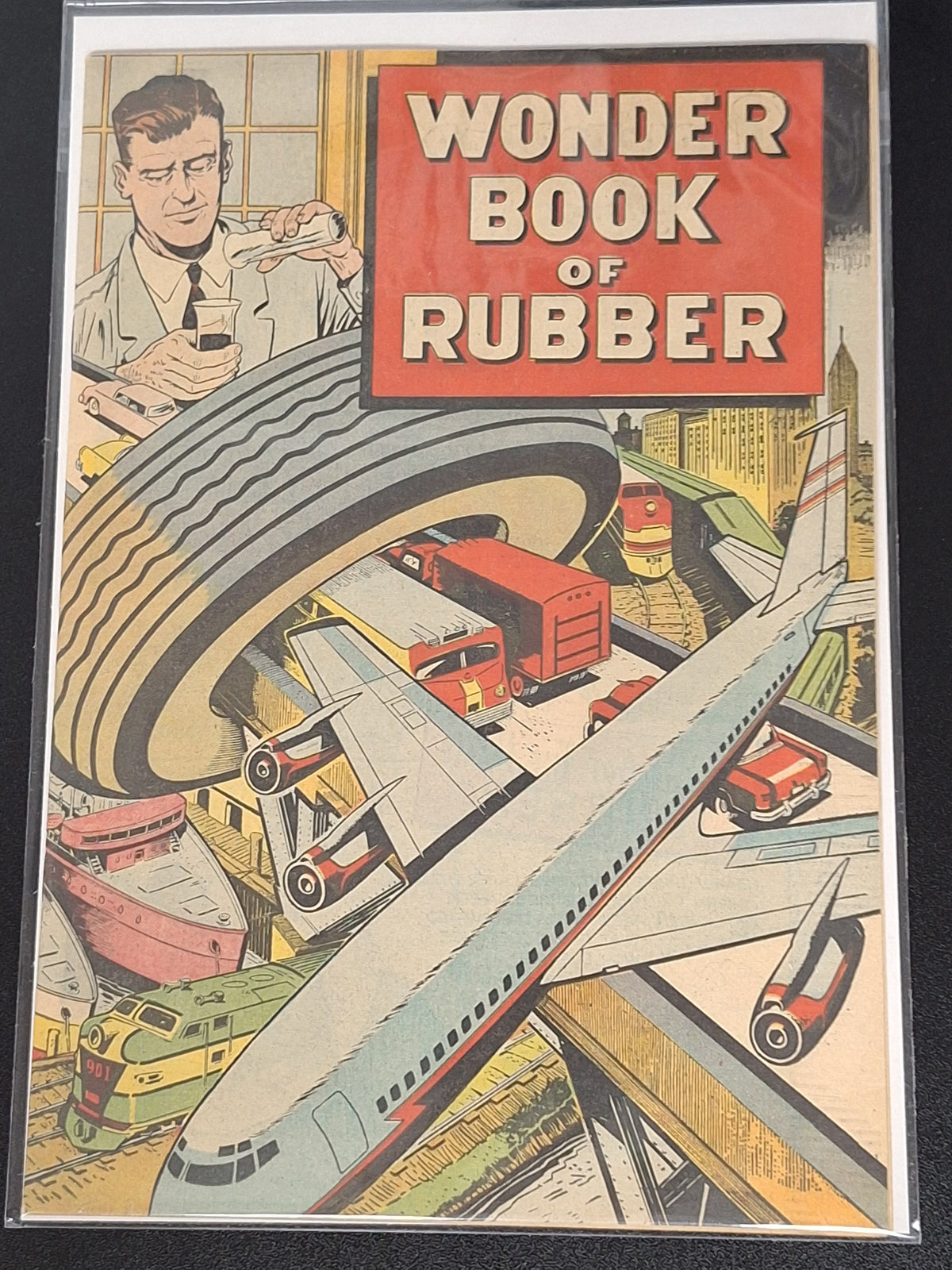 Wonder Book Of Rubber 1961 BF Goodrich 100th Anniversary Promotional Comic