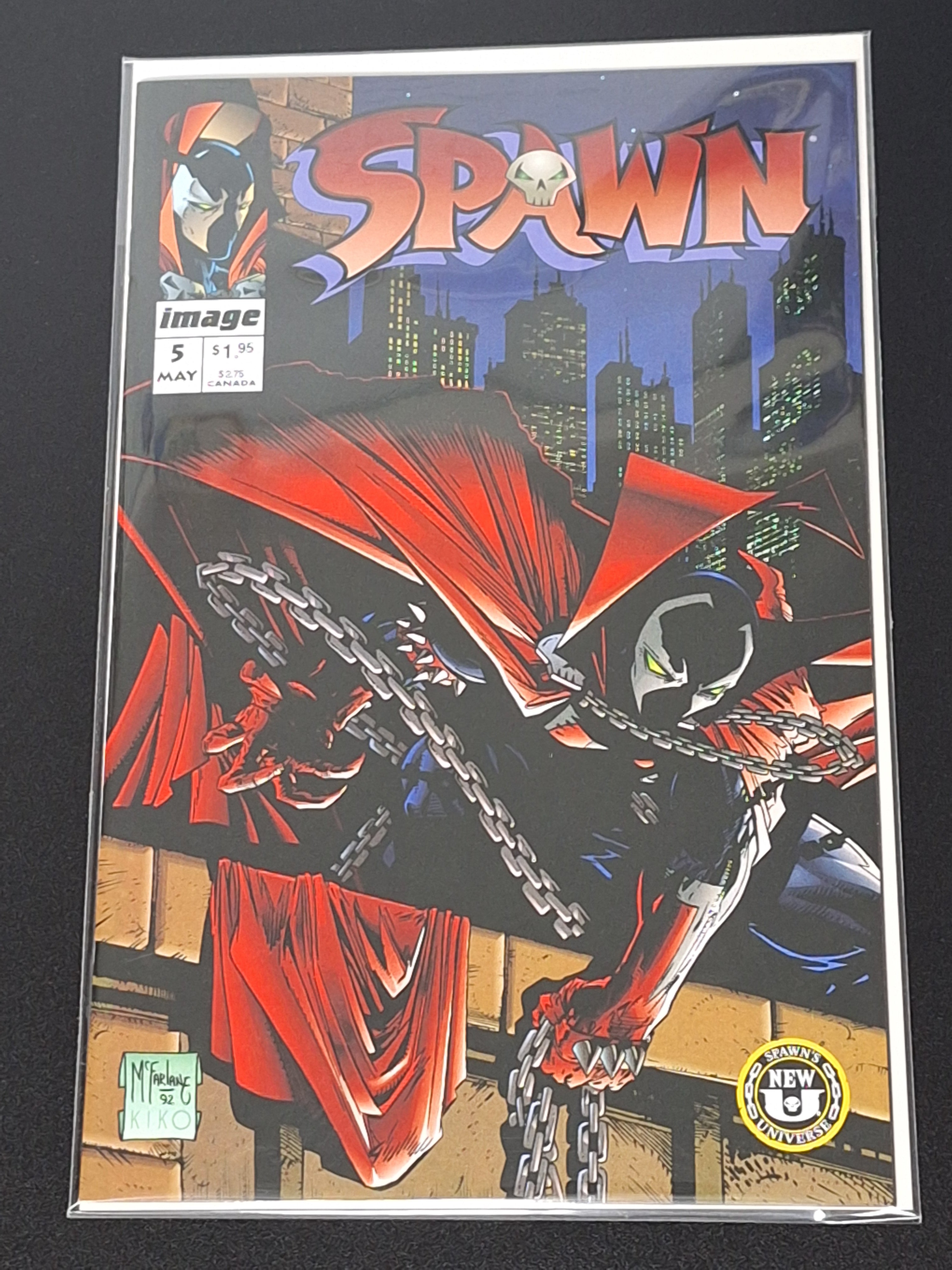 Auction - Spawn 5 Reprint The Curse of Sherlee Johnson #1 1:10 Variant