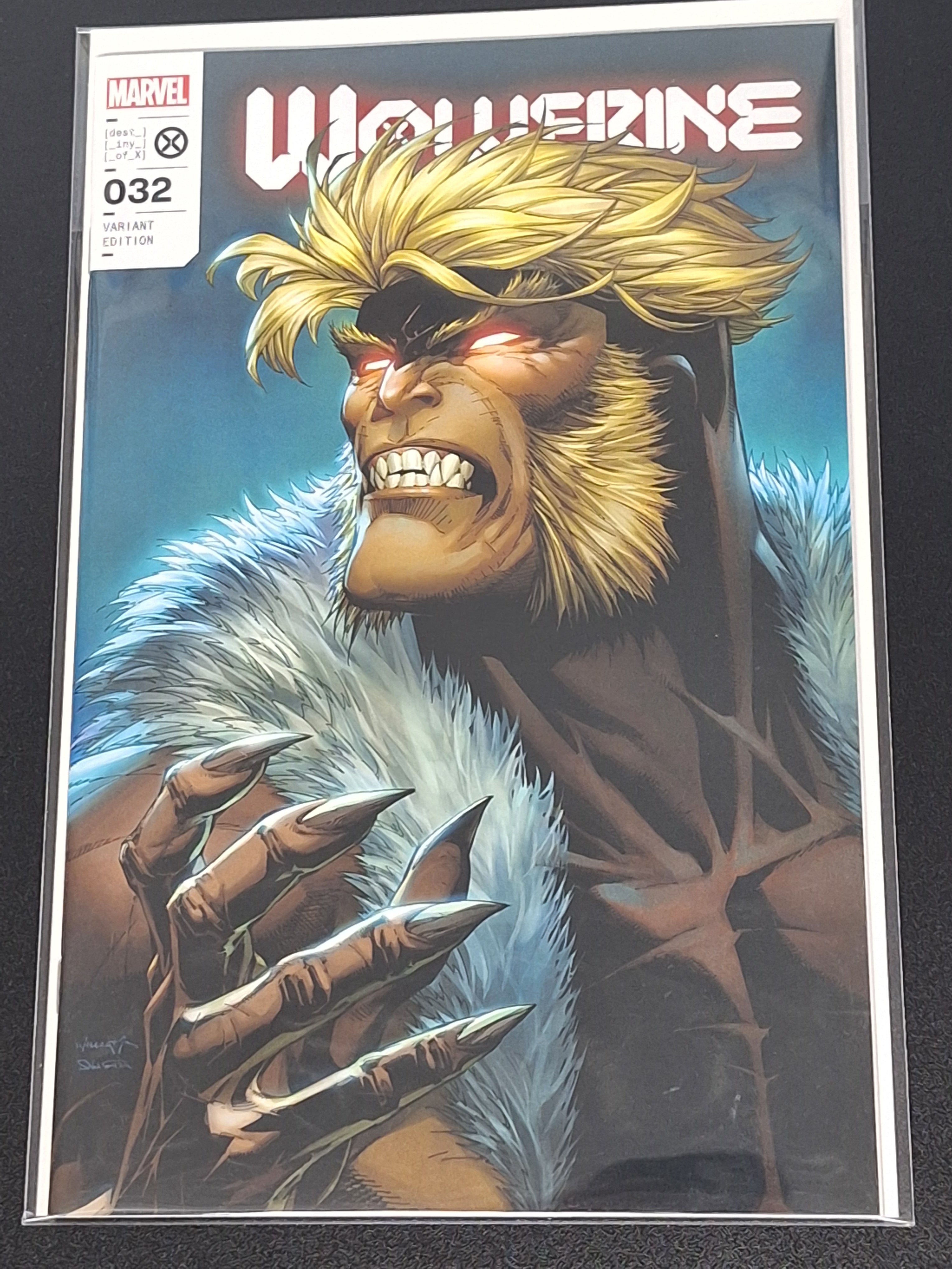 Auction - Wolverine 32 Scott Williams Exclusive Ltd. 3000 Copies