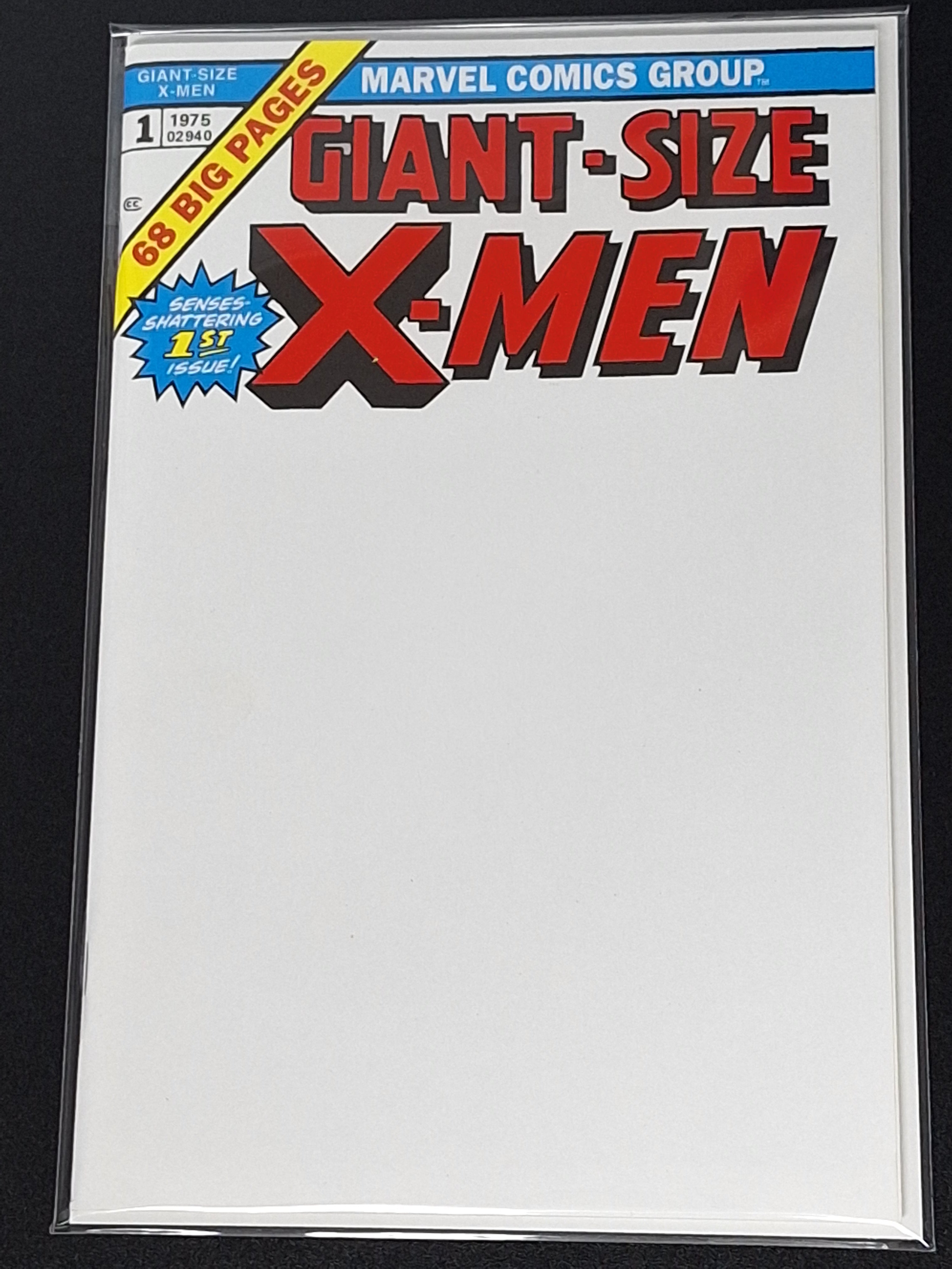 Auction - Giant-Size X-Men 1 Facsimiled Edition Blank Sketch Exclusive Ltd. 3000 Copies