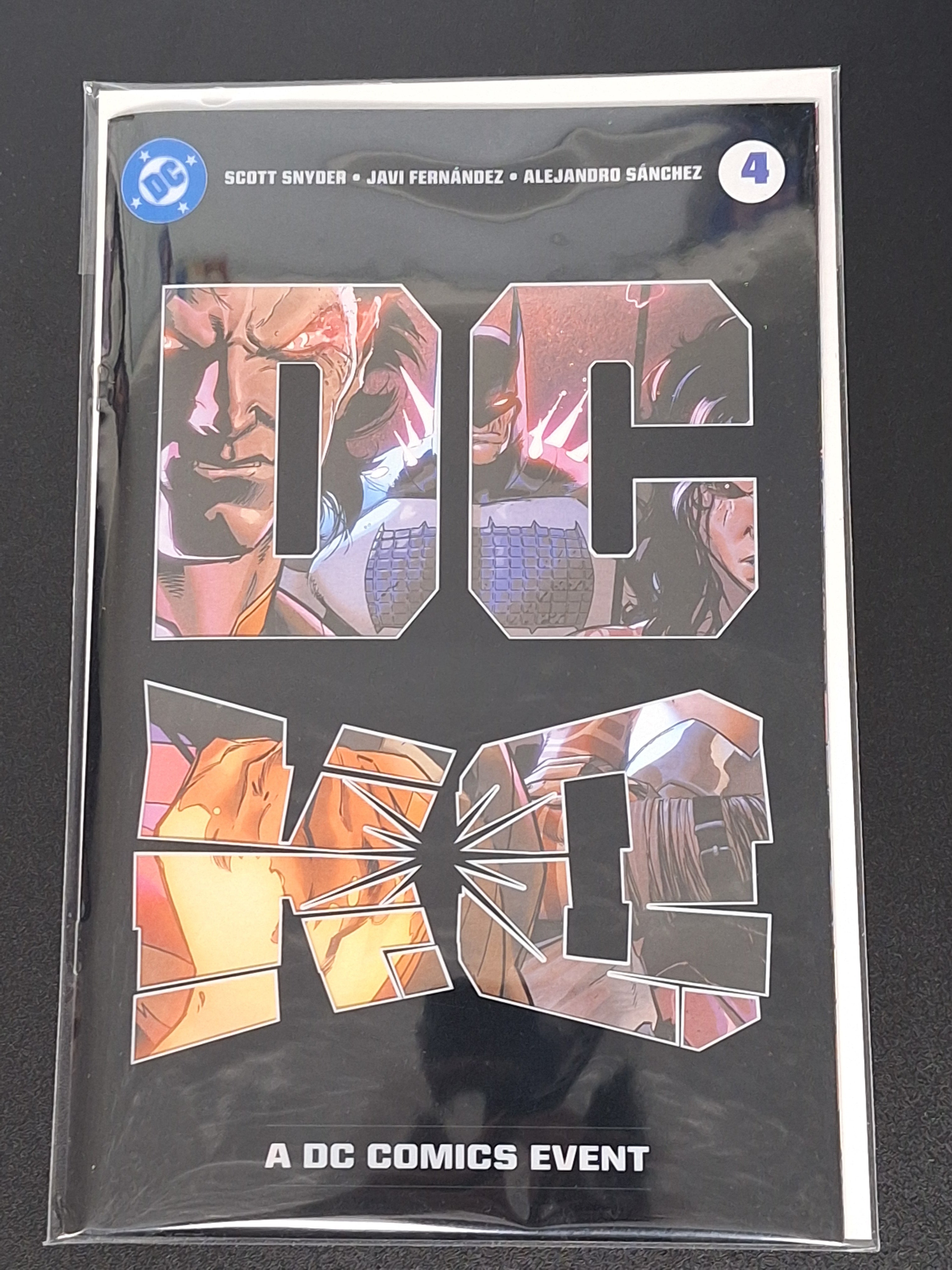 Auction - DC KO 4 Cover A Acetate