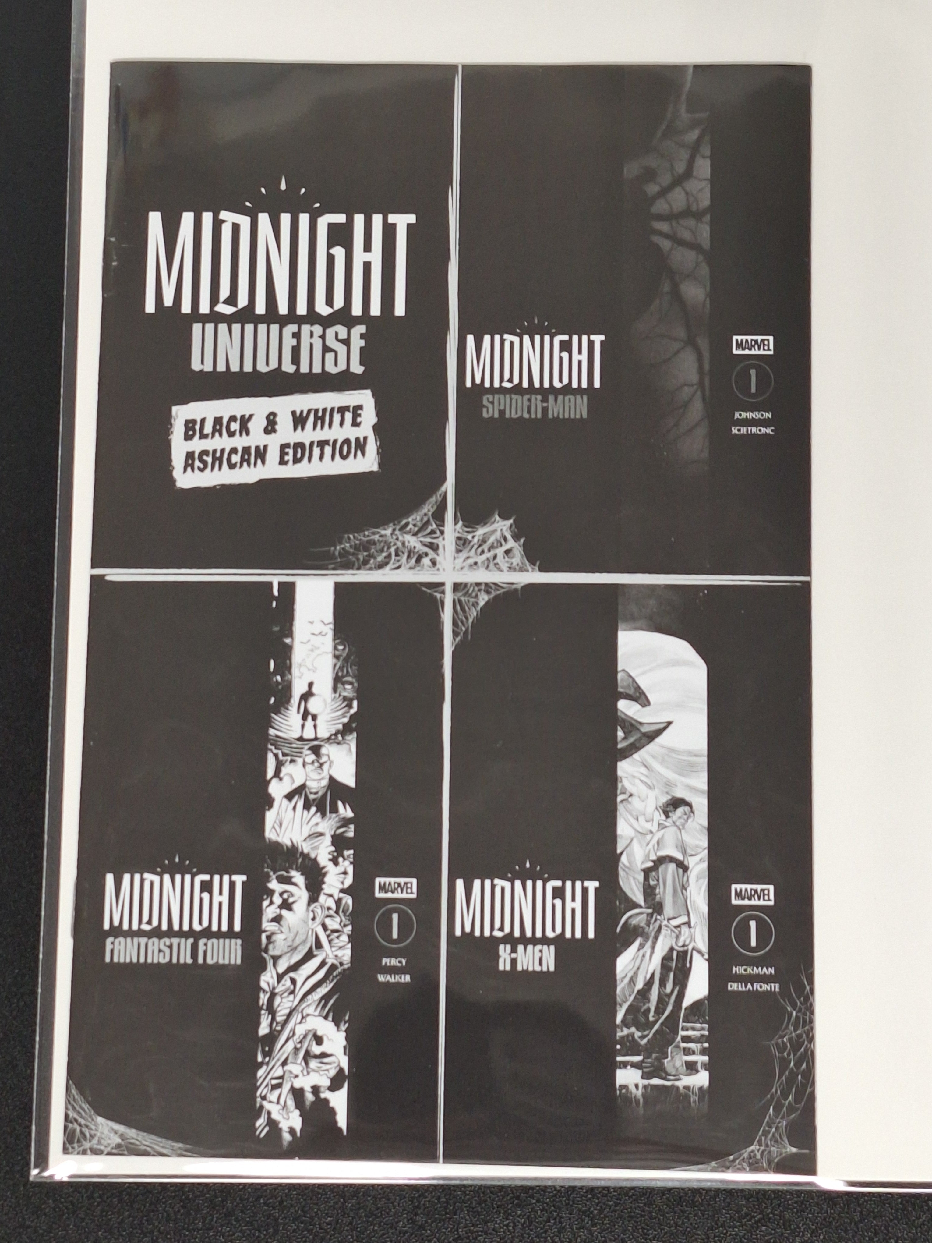 Midnight Universe 1 Black & White Ashcan Edition Marvel 2026