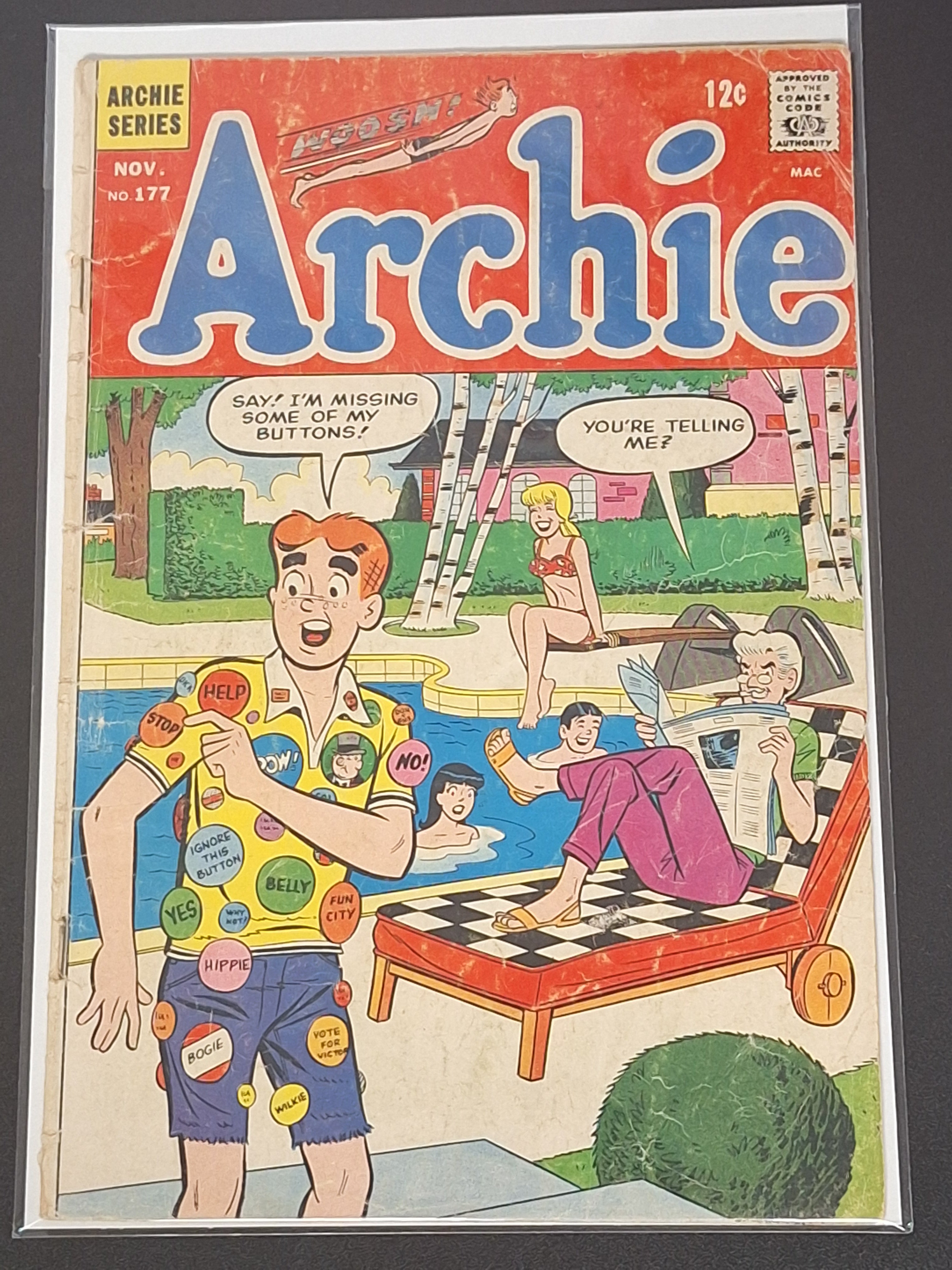 Archie 177 Archie Series 1967 Silver Age