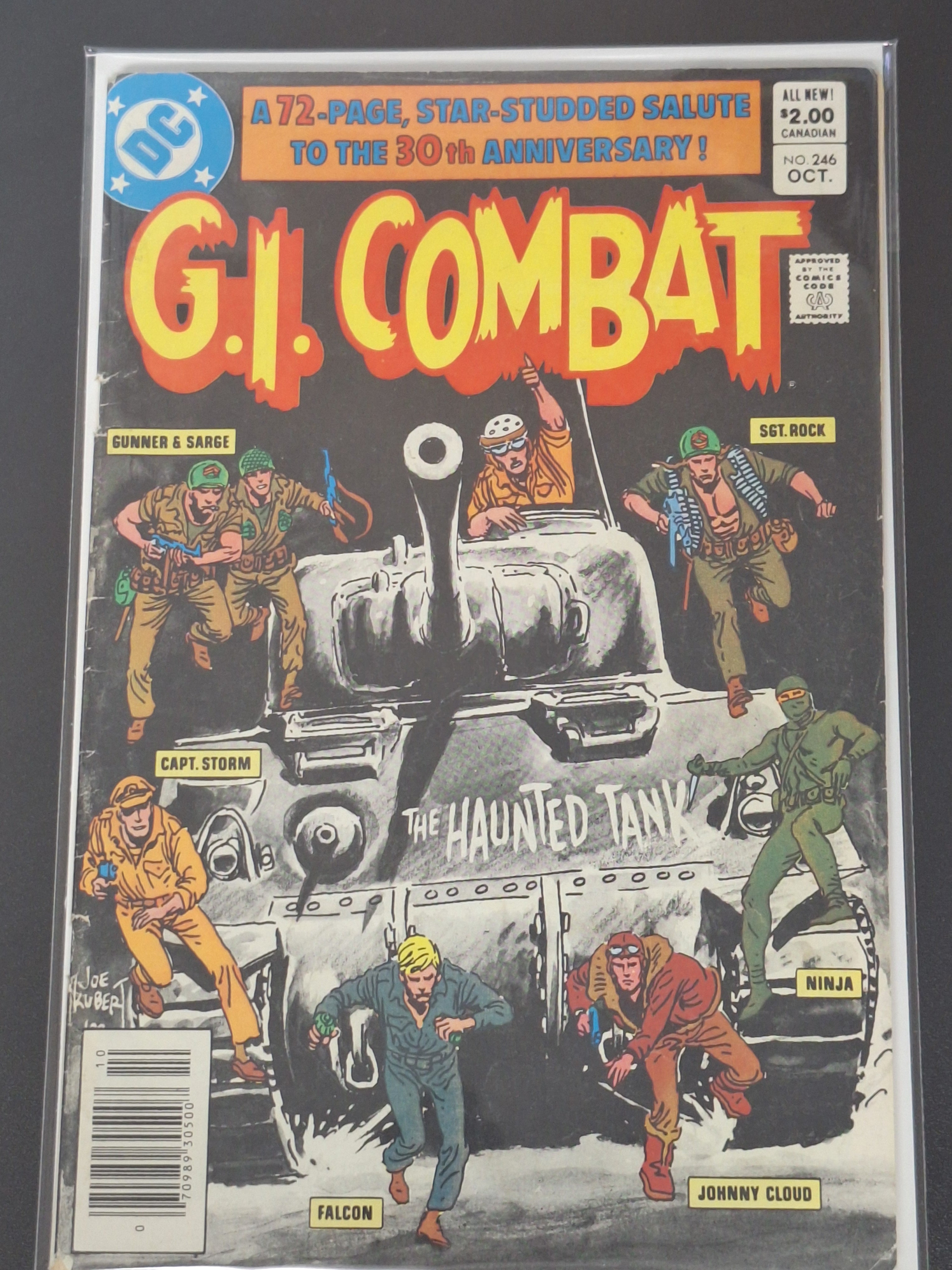 G.I. Combat 246 DC 1982 The Haunted Tank 30th Anniversary Issue CPV