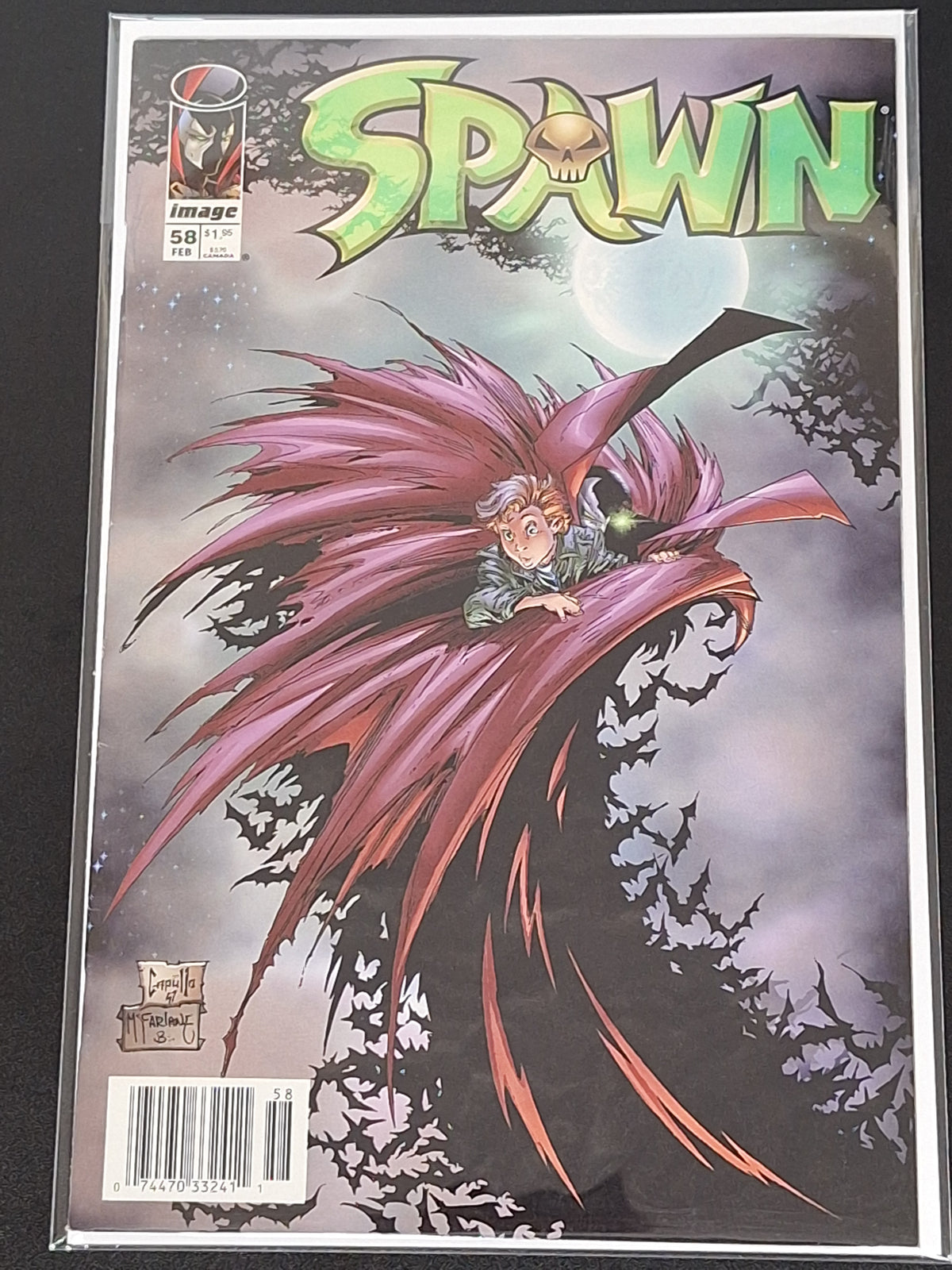 Spawn 58 Image 1997 Rare Newsstand Variant
