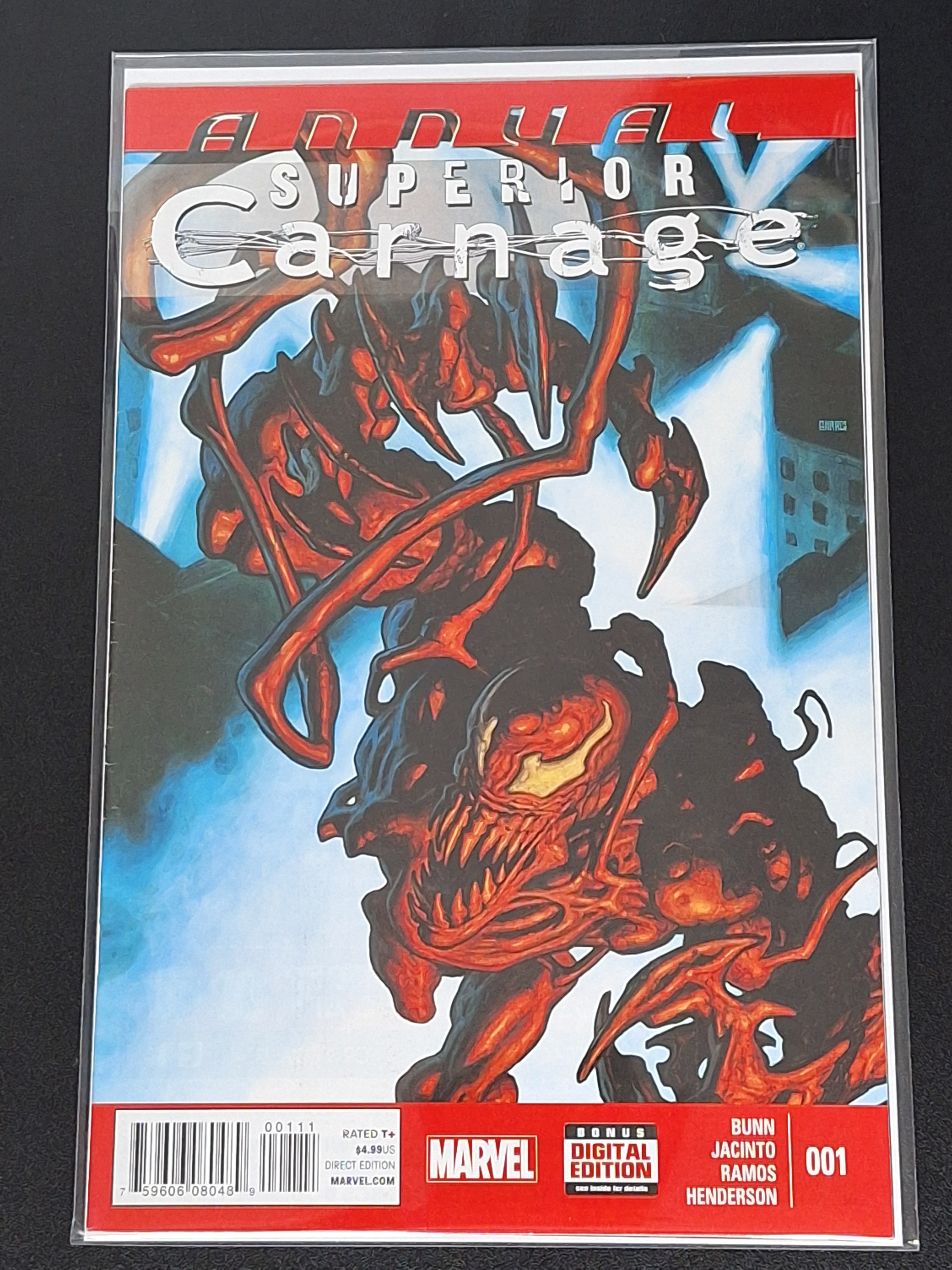 Superior Carnage Annual 1 Marvel 2014 1st App of She-Carnage, Carla Unger