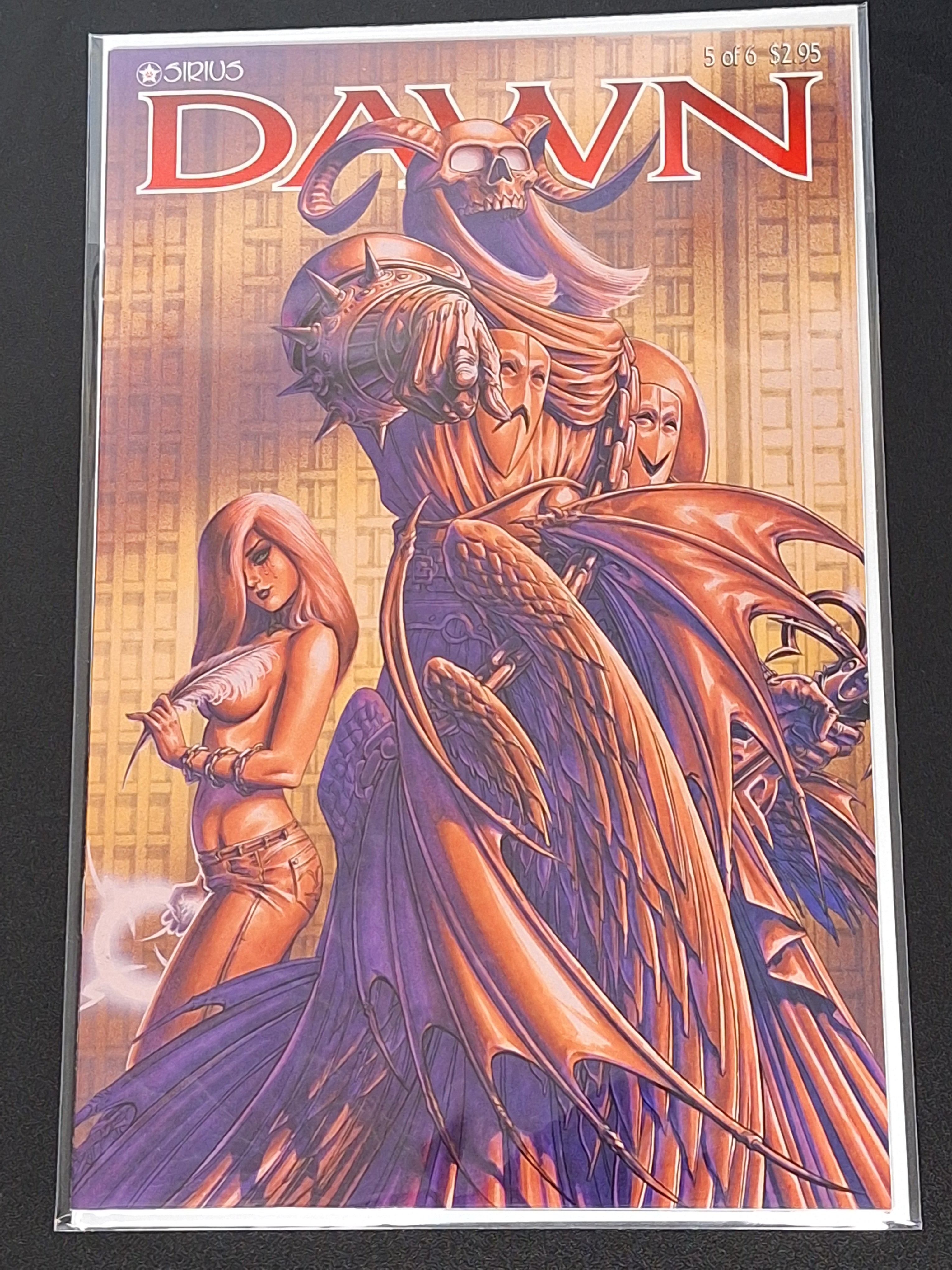 Dawn 5 Sirius Comics 1995 Joseph Michael Linsner