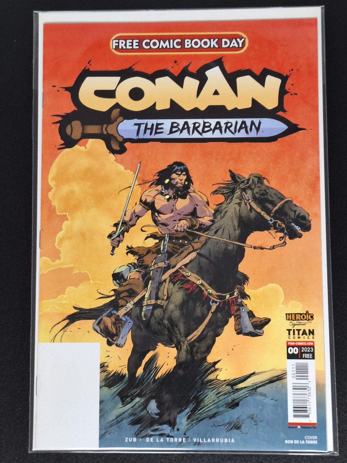 Conan The Barbarian 0 Titan Comics 2023 FCBD