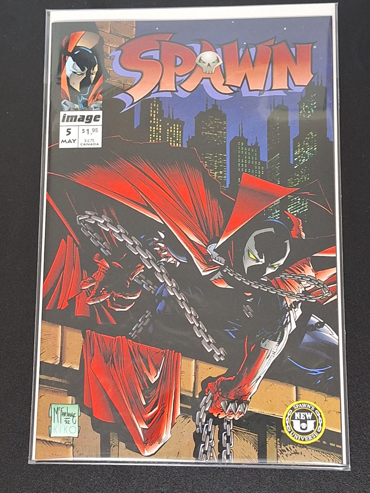 Spawn 5 The Curse of Sherlee Johnson #1 1:10 Variant