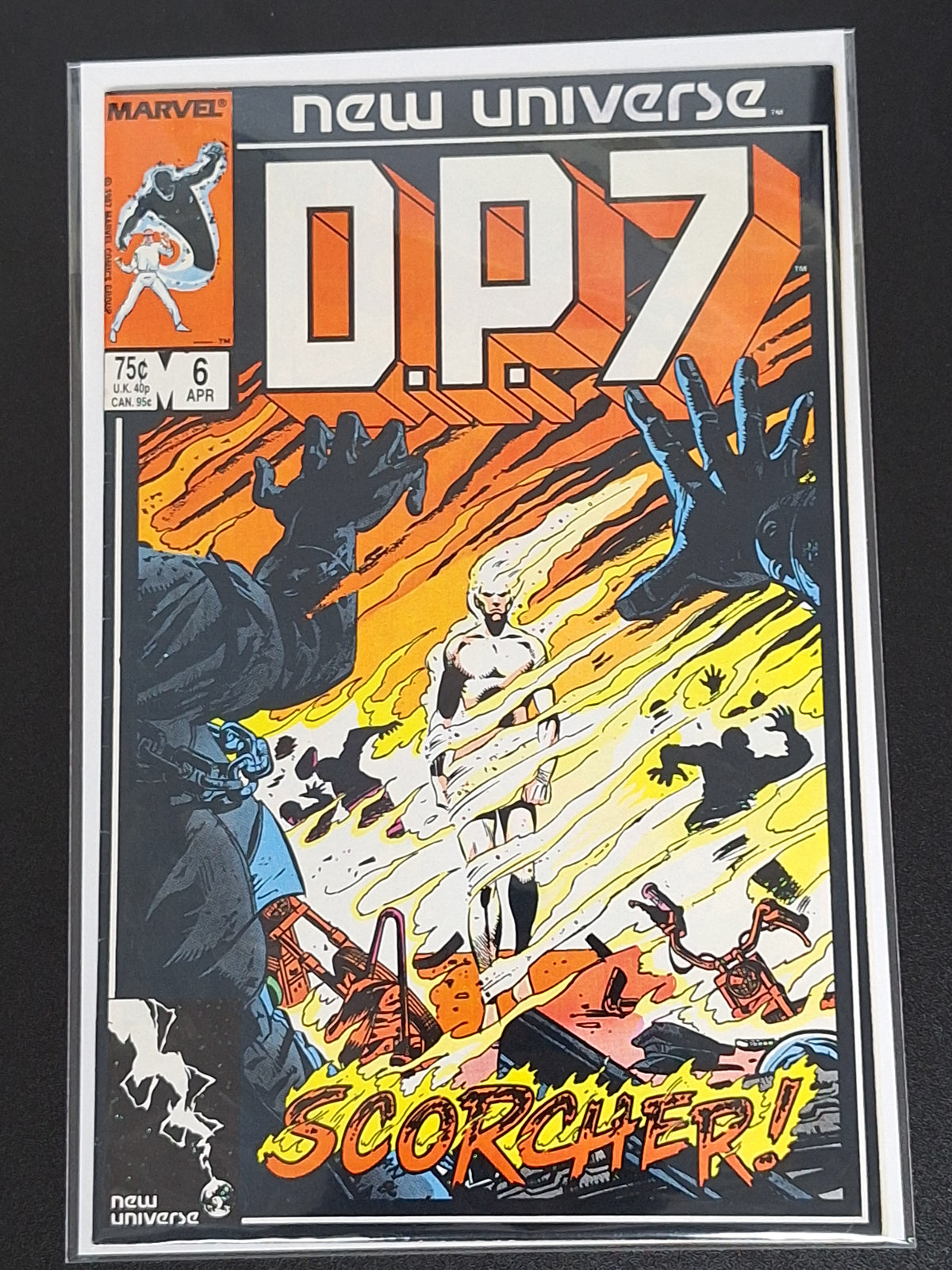 D.P.7 #6 Marvel New Universe 1987