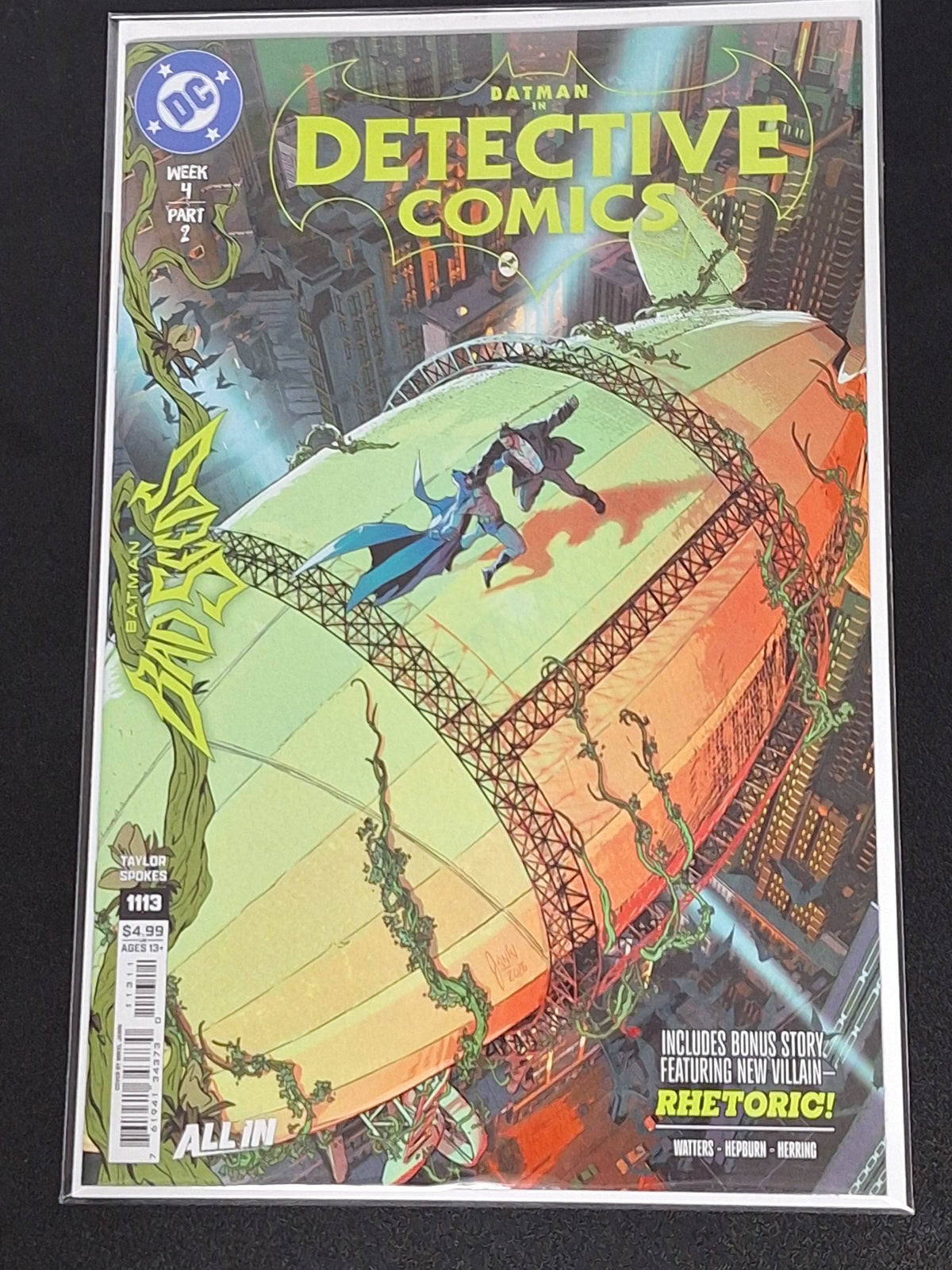 Detective Comics 1113 Cover A 1st App of Rhetoric - Auction