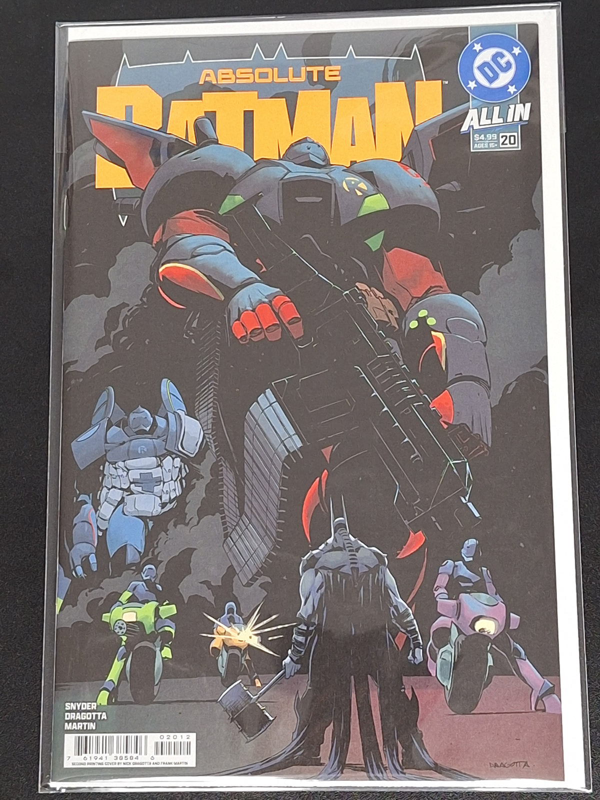 Absolute Batman 20 Cover A Second Printing - Auction