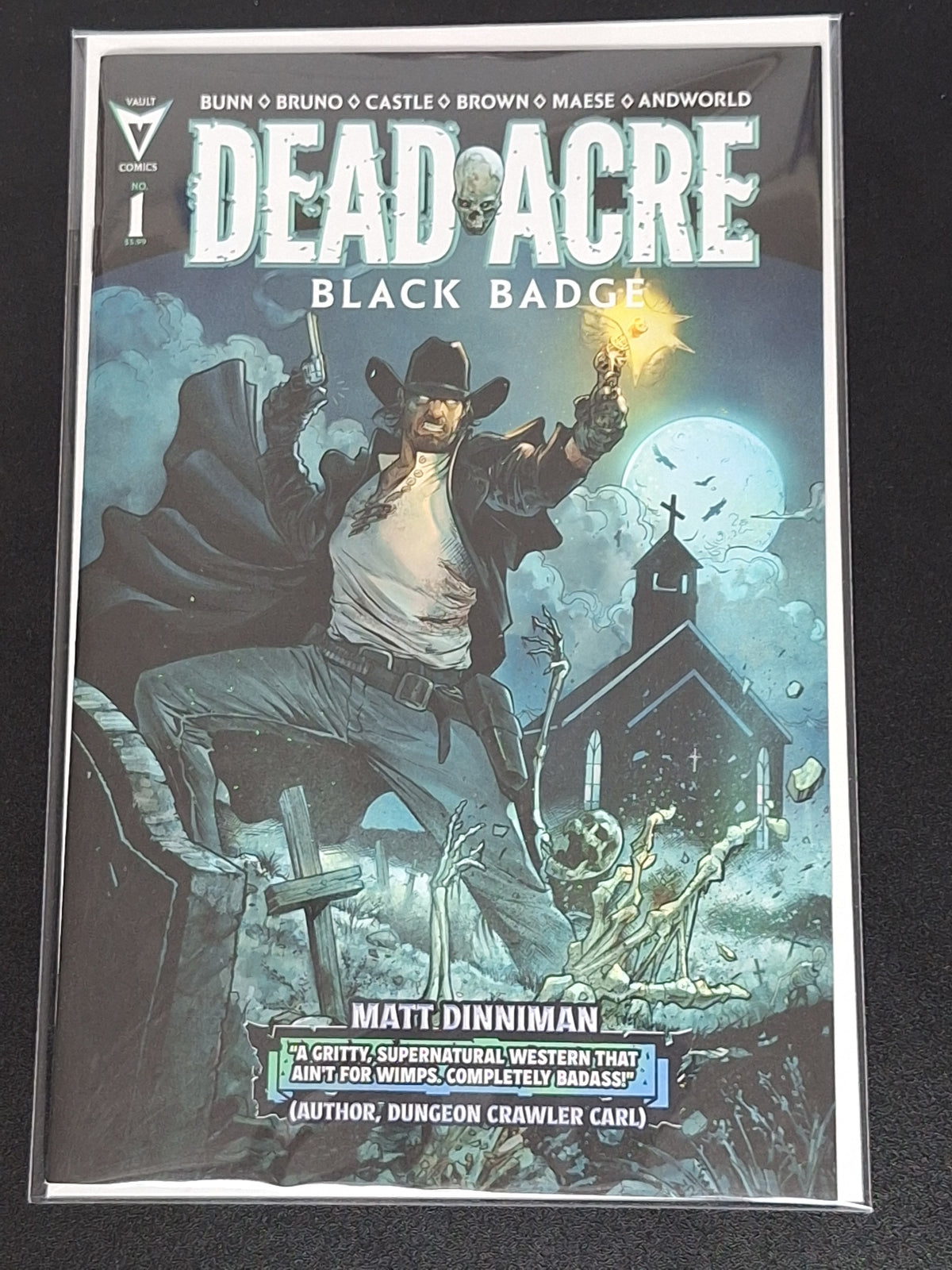 Dead Acre: Black Badge 1 Cover A 1st Printing - Auction