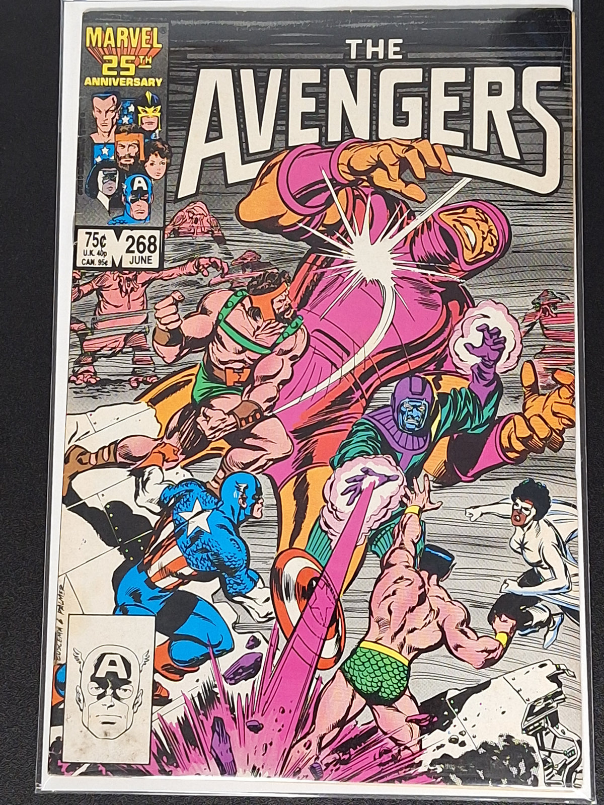 Avengers 268 Marvel 1986 Kang The Conqueror, Newsstand