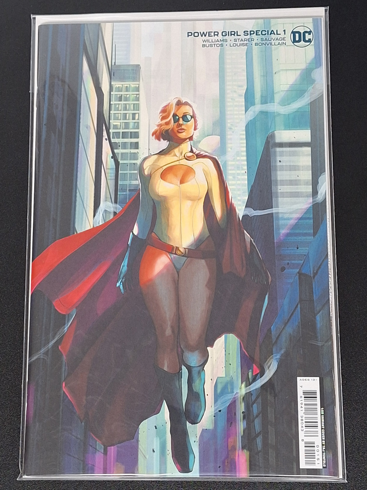 Power Girl Special 1 DC 2023 Taj Tenfold 1:50 Variant