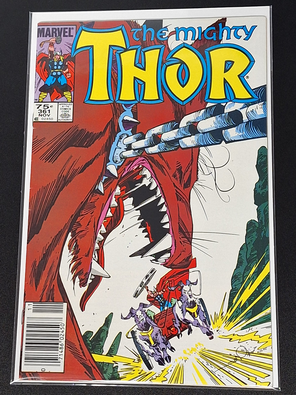 Thor 361 Marvel 1985 CPV
