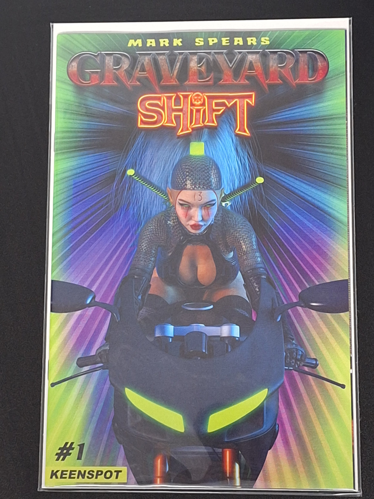 Mark Spears Graveyard Shift 1 Keenspot 2026 Cover C "Shift Just Got Weird"