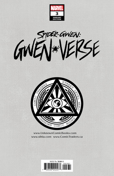 SPIDER-GWEN: GWENVERSE 3 SWAY EXCLUSIVE VIRGIN