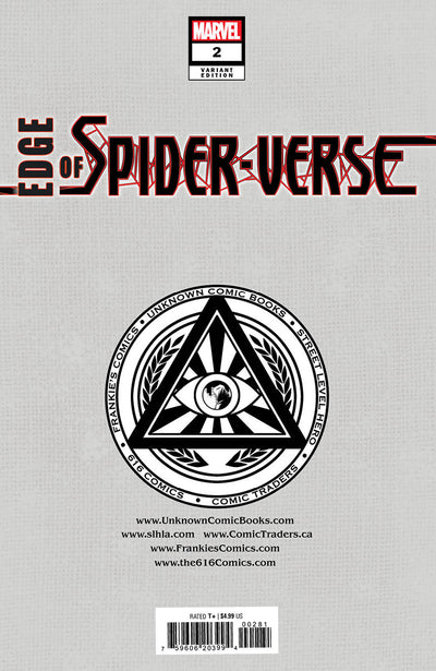 EDGE OF SPIDER-VERSE 2 TYLER KIRKHAM EXCLUSIVE