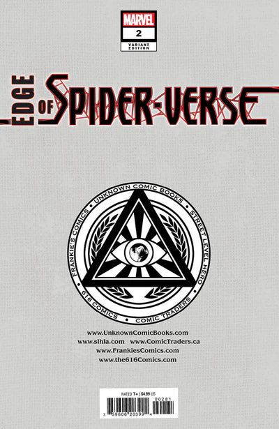 EDGE OF SPIDER-VERSE 2 TYLER KIRKHAM EXCLUSIVE VIRGIN