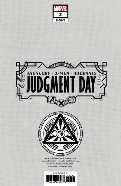 A.X.E.: JUDGMENT DAY 3 DAVID NAKAYAMA EXCLUSIVE