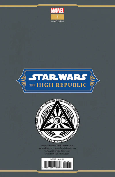 STAR WARS: THE HIGH REPUBLIC 3 TYLER KIRKHAM EXCLUSIVE VIRGIN