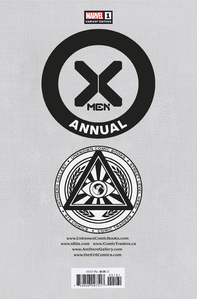 X-MEN ANNUAL 1 STEPHEN SEGOVIA EXCLUSIVE