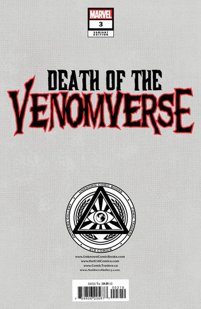 DEATH OF THE VENOMVERSE 3 INHYUK LEE EXCLUSIVE VIRGIN