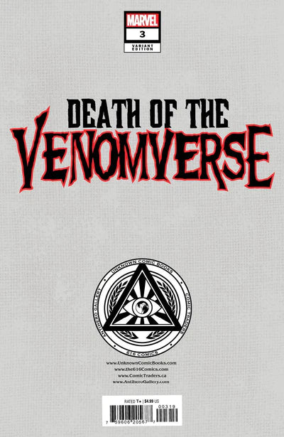DEATH OF THE VENOMVERSE 3 INHYUK LEE EXCLUSIVE