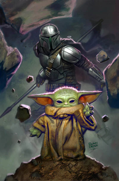 STAR WARS: THE MANDALORIAN SEASON 2 4 RYAN BROWN EXCLUSIVE VIRGIN