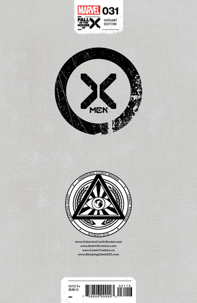 X-MEN 31 DAVID NAKAYAMA EXCLUSIVE VIRGIN