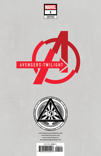 AVENGERS TWILIGHT 1 MARVEL 2024 DAVIDE PARATORE EXCLUSIVE FIRST PRINTING