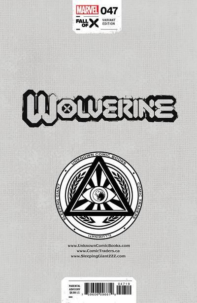 WOLVERINE #47 MICO SUAYAN VIRGIN EXCLUSIVE