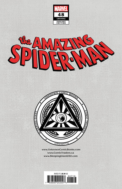 AMAZING SPIDER-MAN #48 EJIKURE EXCLUSIVE VIRGIN